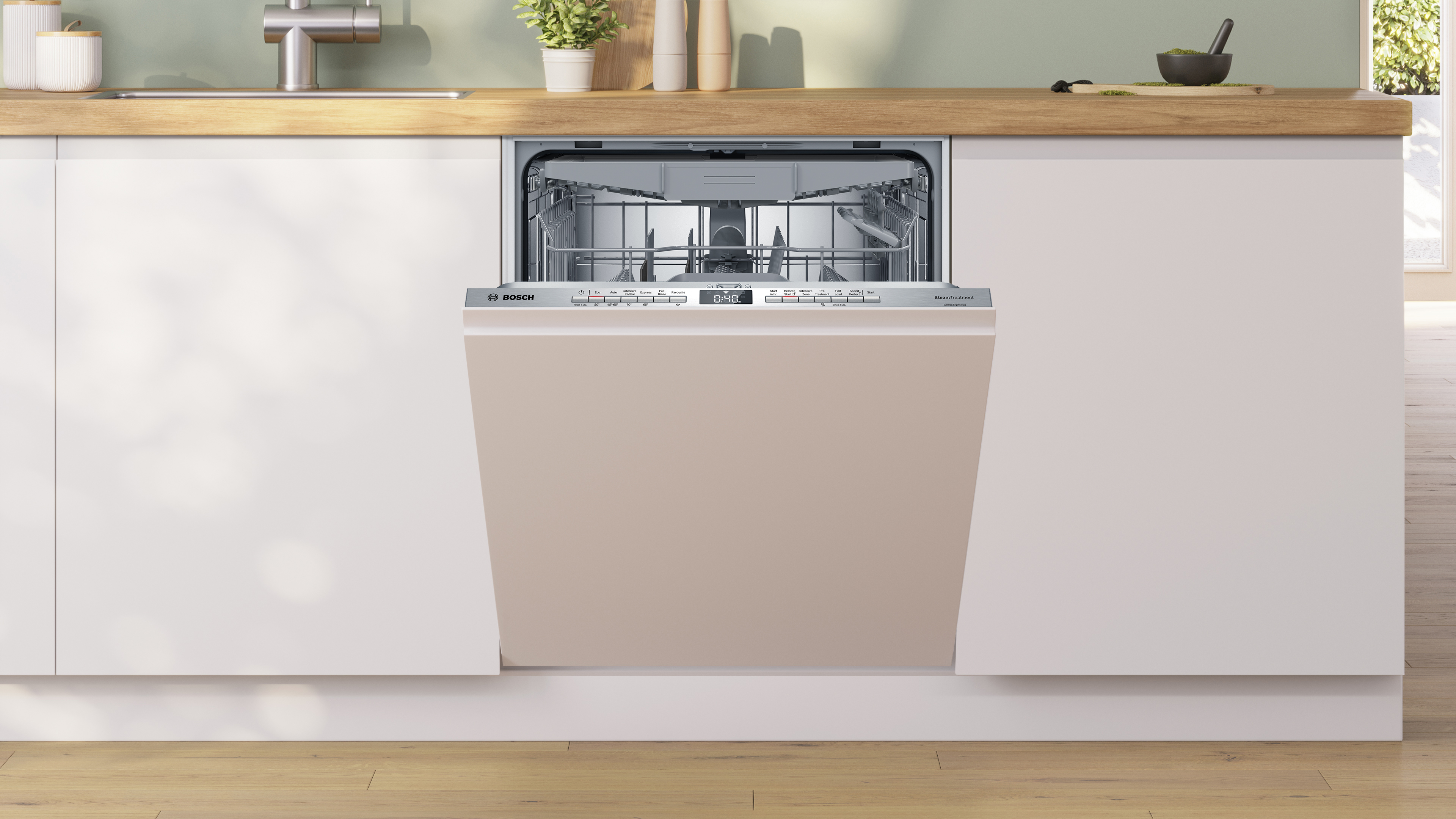 SMV6HMX01I fully-integrated dishwasher Bosch Home Appliances IN