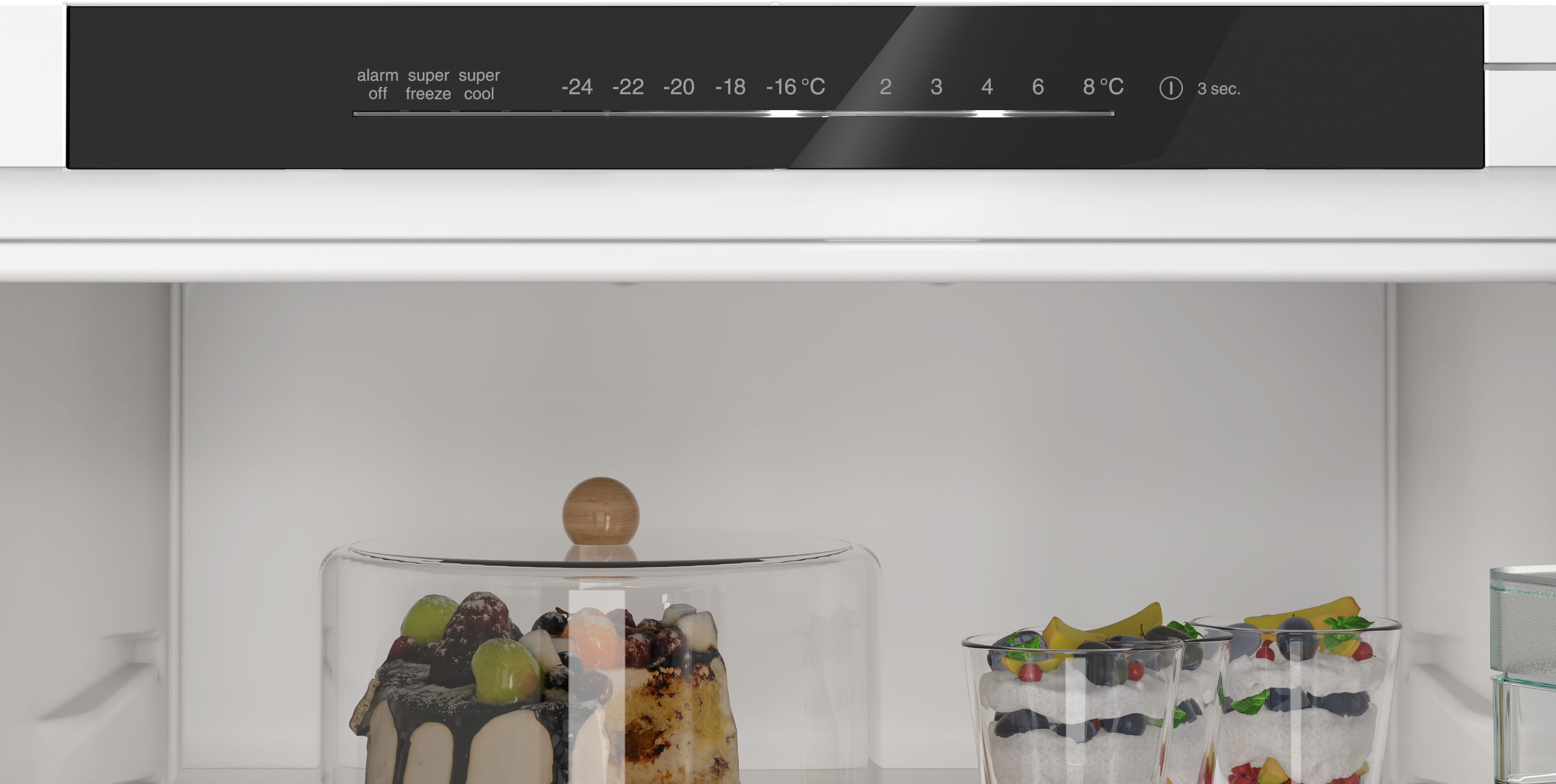 KI96N5SE0 Lodówka z dolnym zamrażalnikiem do zabudowy | SIEMENS PL