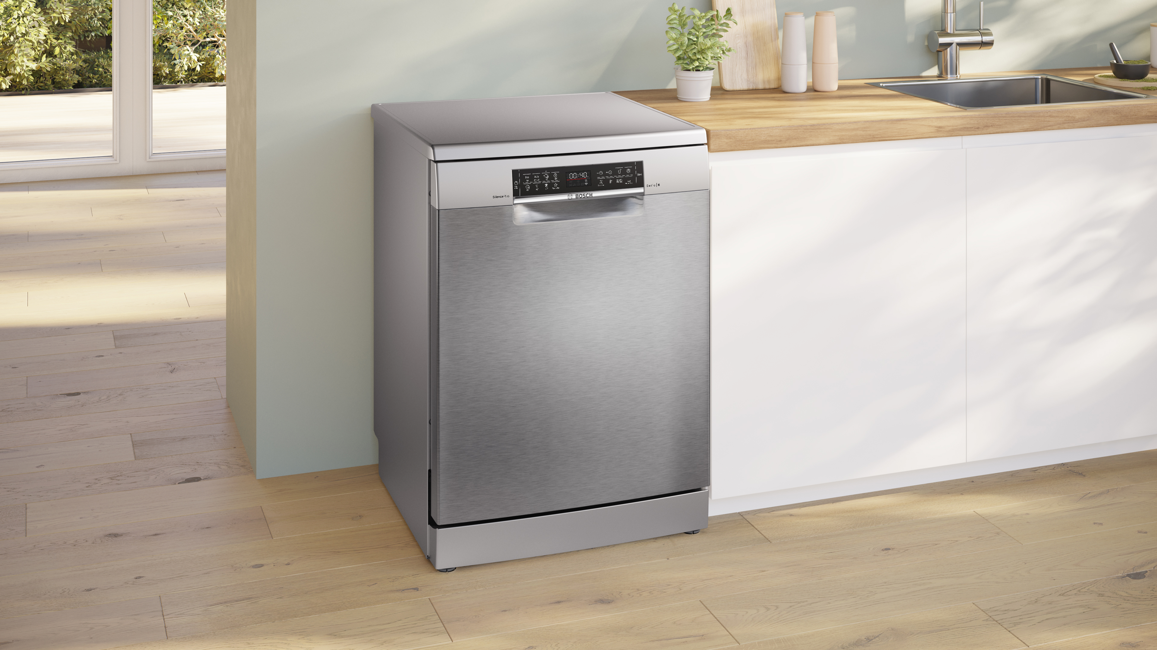 Bosch integrated dishwasher series sales 6