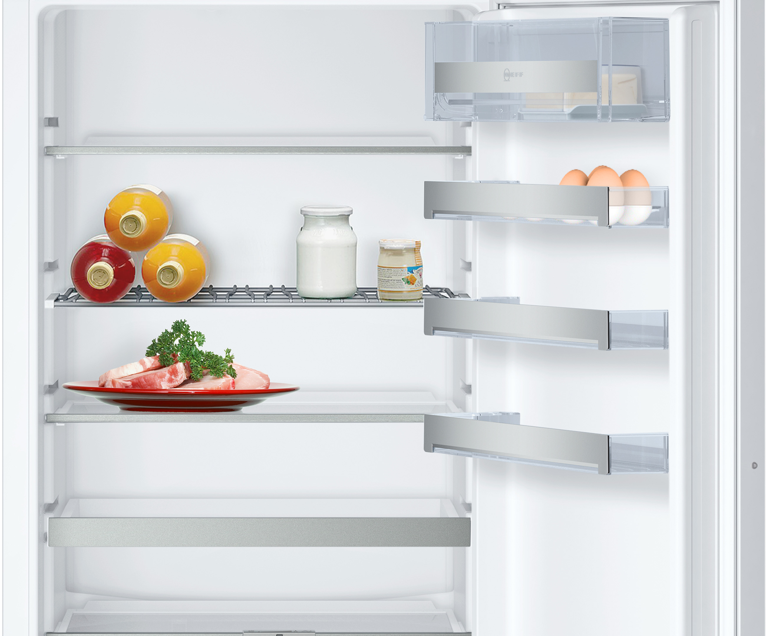KI7863D30A Built-in fridge-freezer with freezer at bottom | NEFF NZ