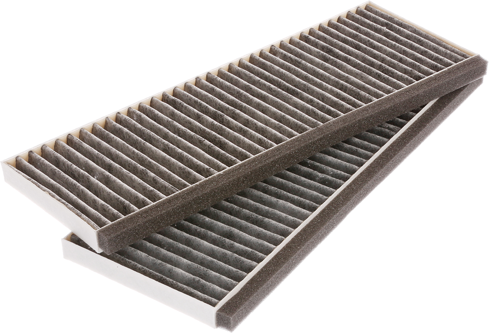 vhbw 2 x actieve koolfilter geschikt voor Siemens LB75565/01, LB75564W/02, LB75564W/01, LB75564P/01 afzuigkap montagemateriaal