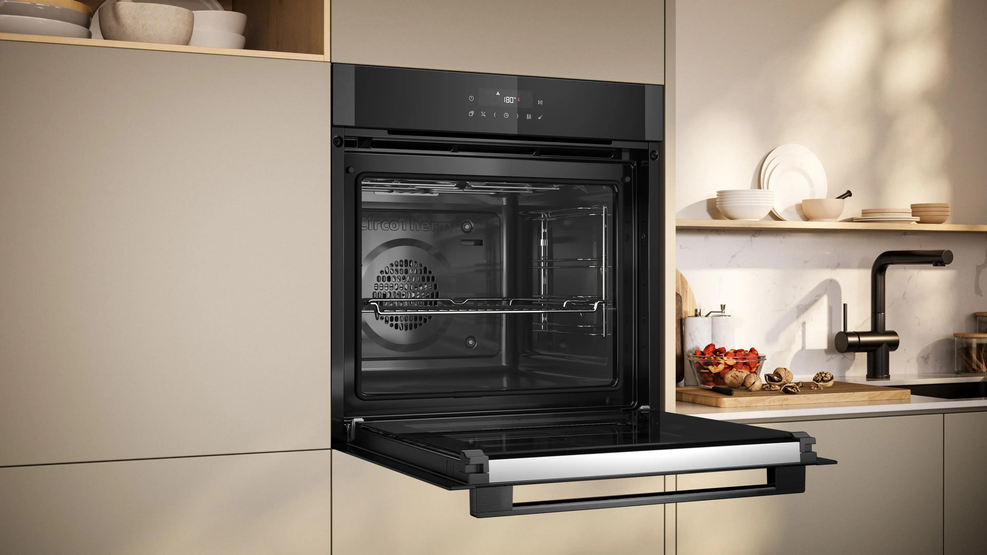 Scaffale In Filo Per Forno NEFF Slide And Hide, Compatibile Con Modelli A Scomparsa, 45,5x37,5x3 Cm