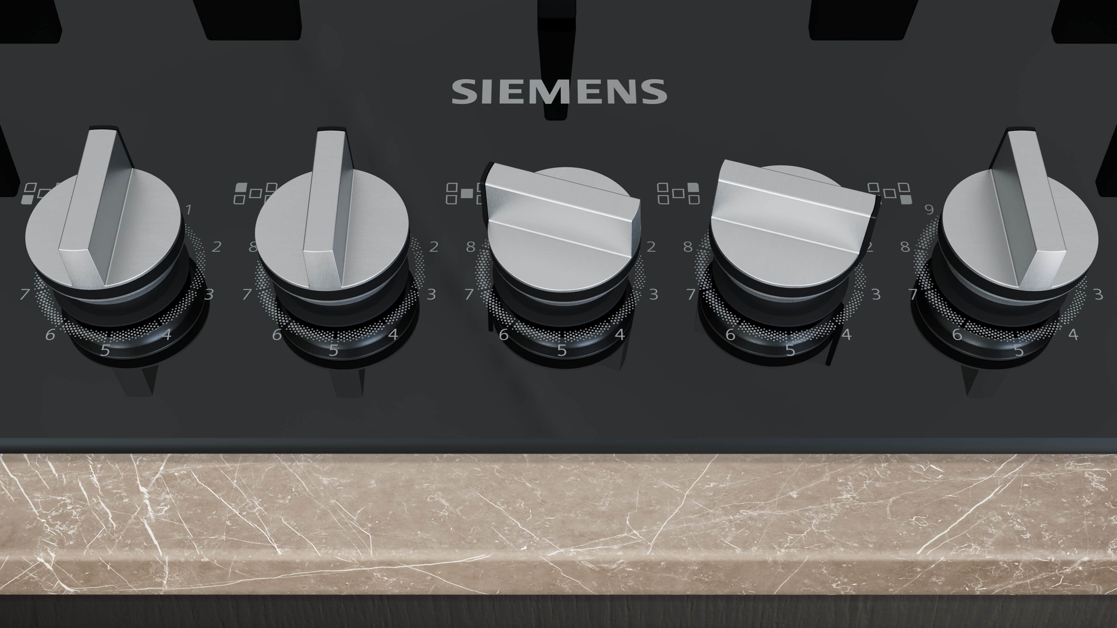 EP9A6QI40M Gas Hob | SIEMENS ZA