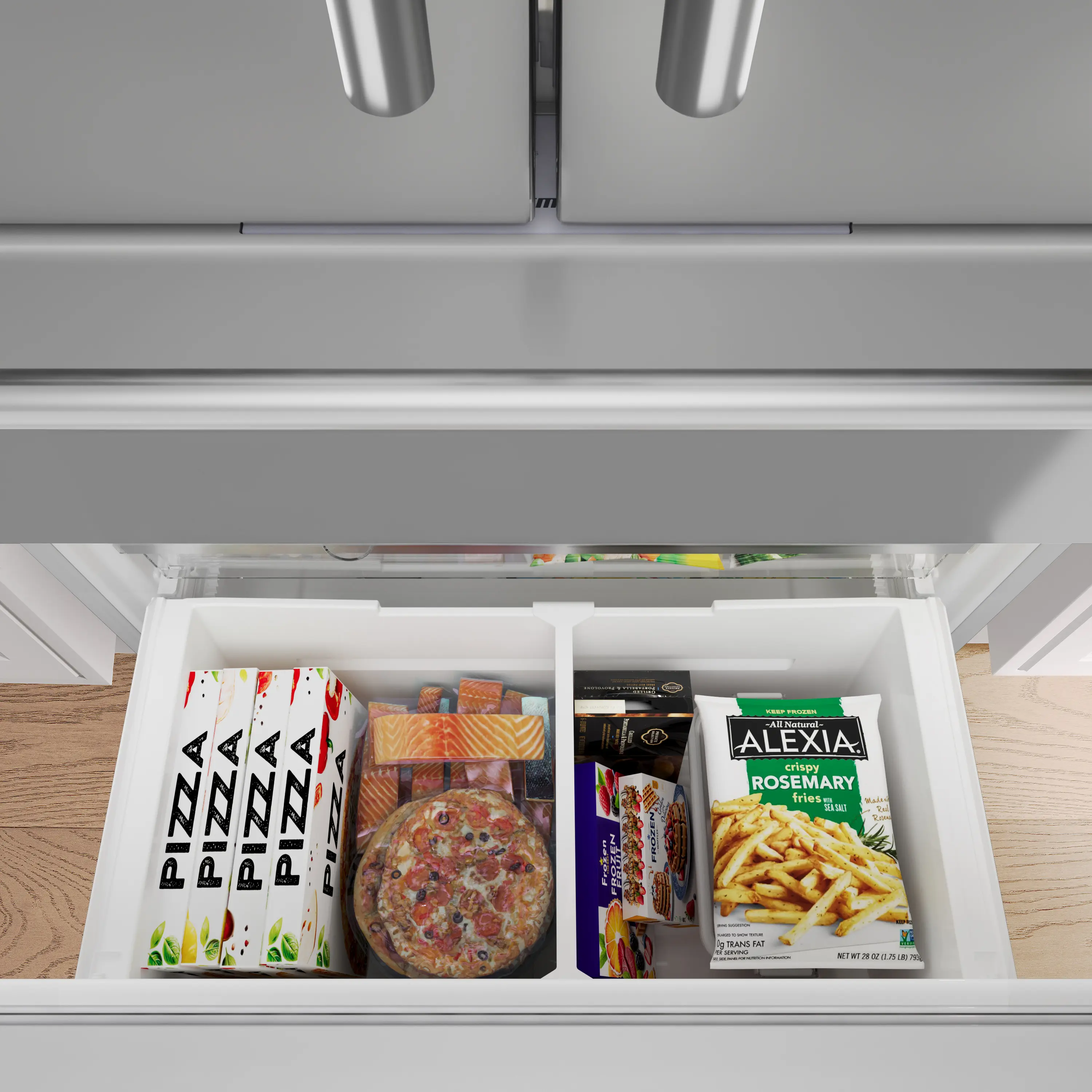 T36FL810NS Freestanding French Door Bottom Mount Refrigerator