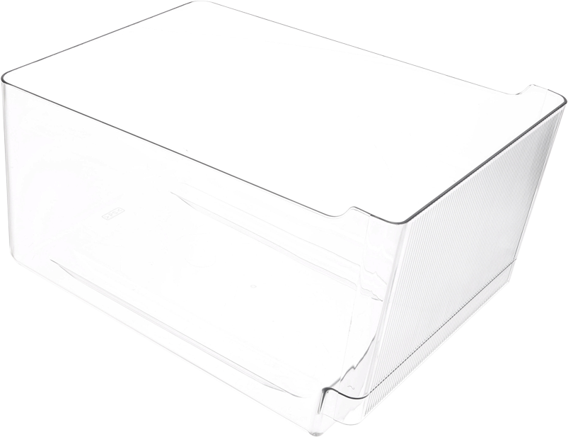 Whirlpool Gemüsebehälter Transparent Links - Ersatzteil 481010470862 Für Kühlschrank