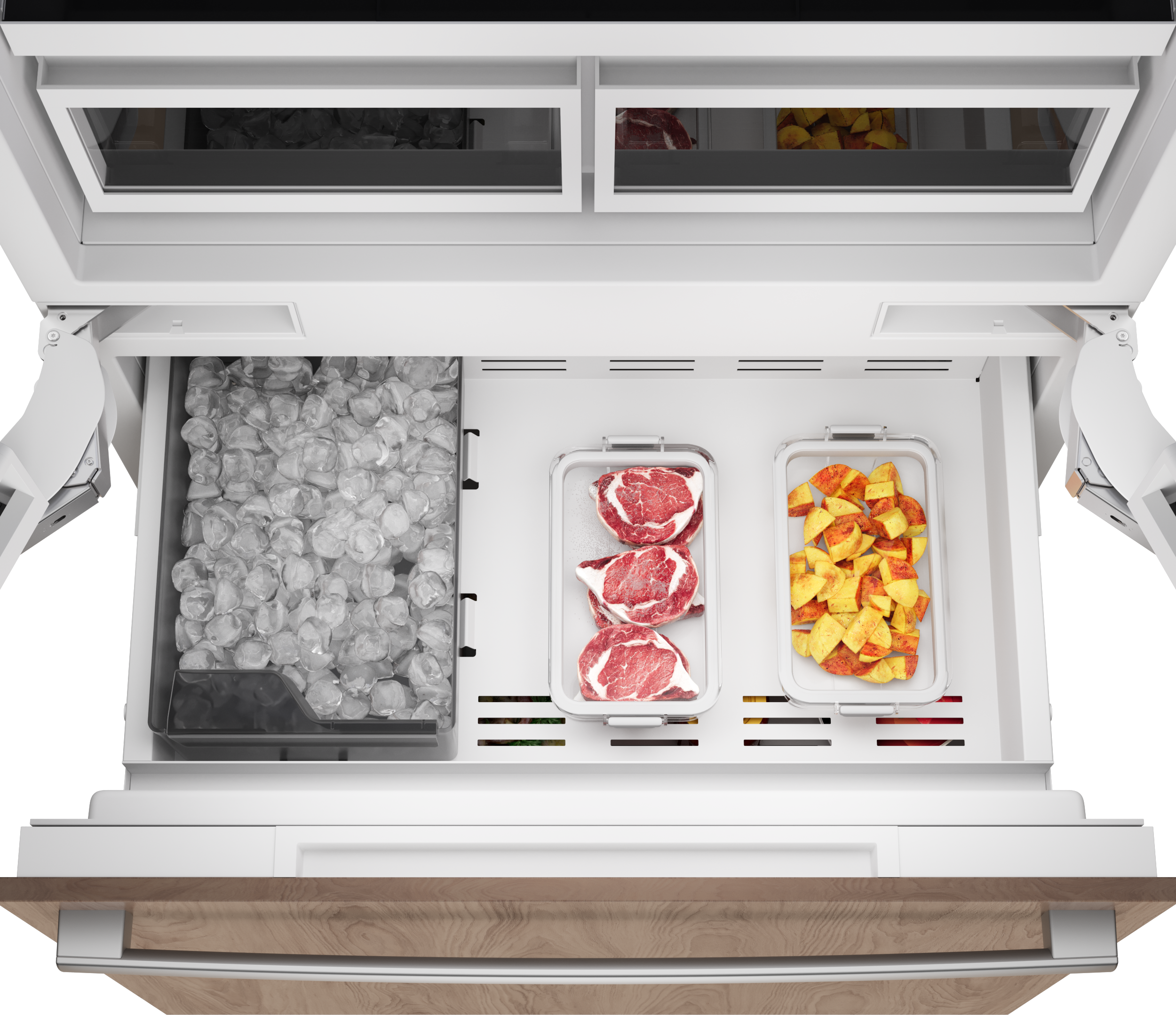 B36IT100NP Built-in Bottom Freezer Refrigerator | BOSCH US