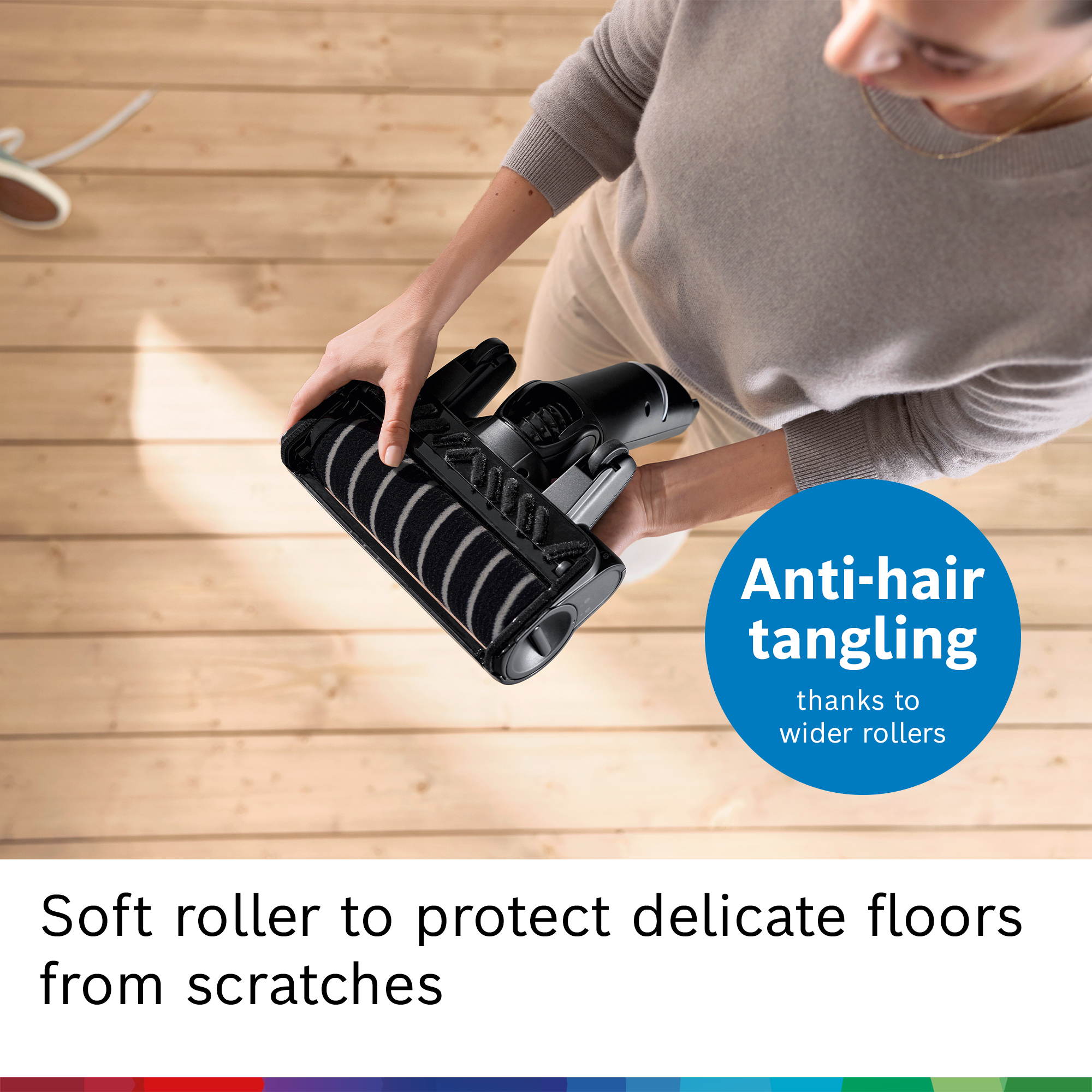 BHZUNGHFUC HardFloor Soft Brush with LED Lights | BOSCH US