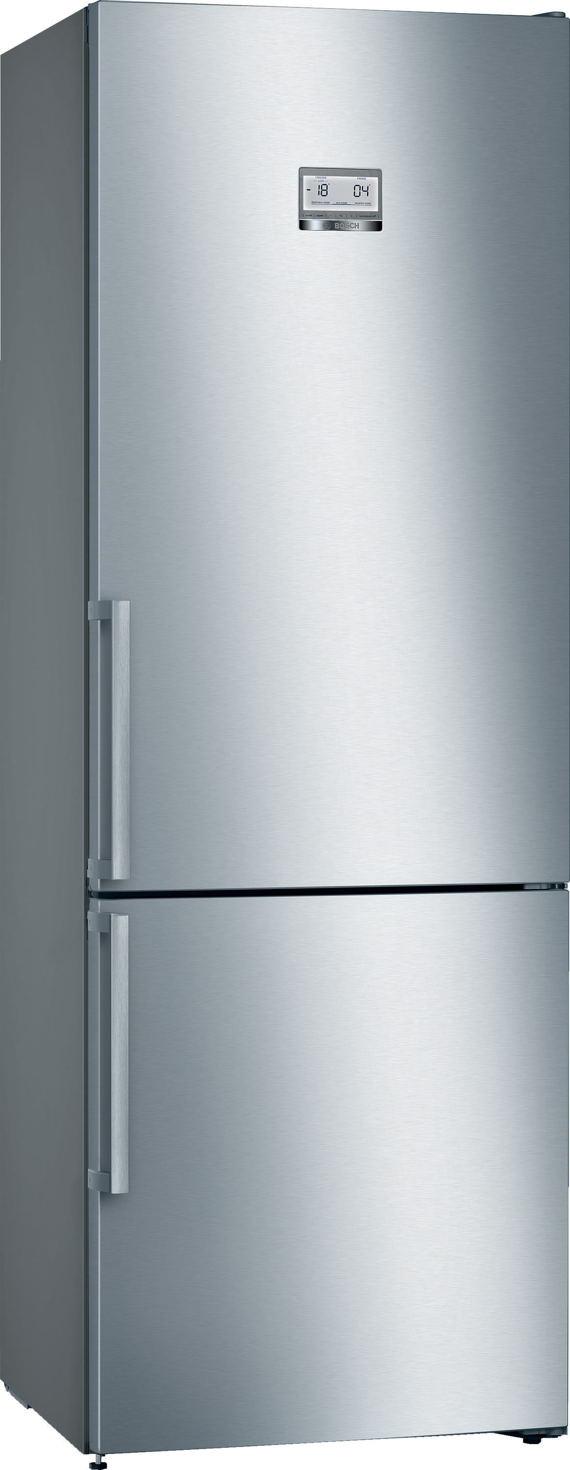 KGN49AIEQ Combină frigorifică independentă 203 x 70 cm Inox AntiAmprentă, 5 ANI GARANTIE. 438l, H 203 cm, NoFrost, Home Connect, Clasa  Energetica E