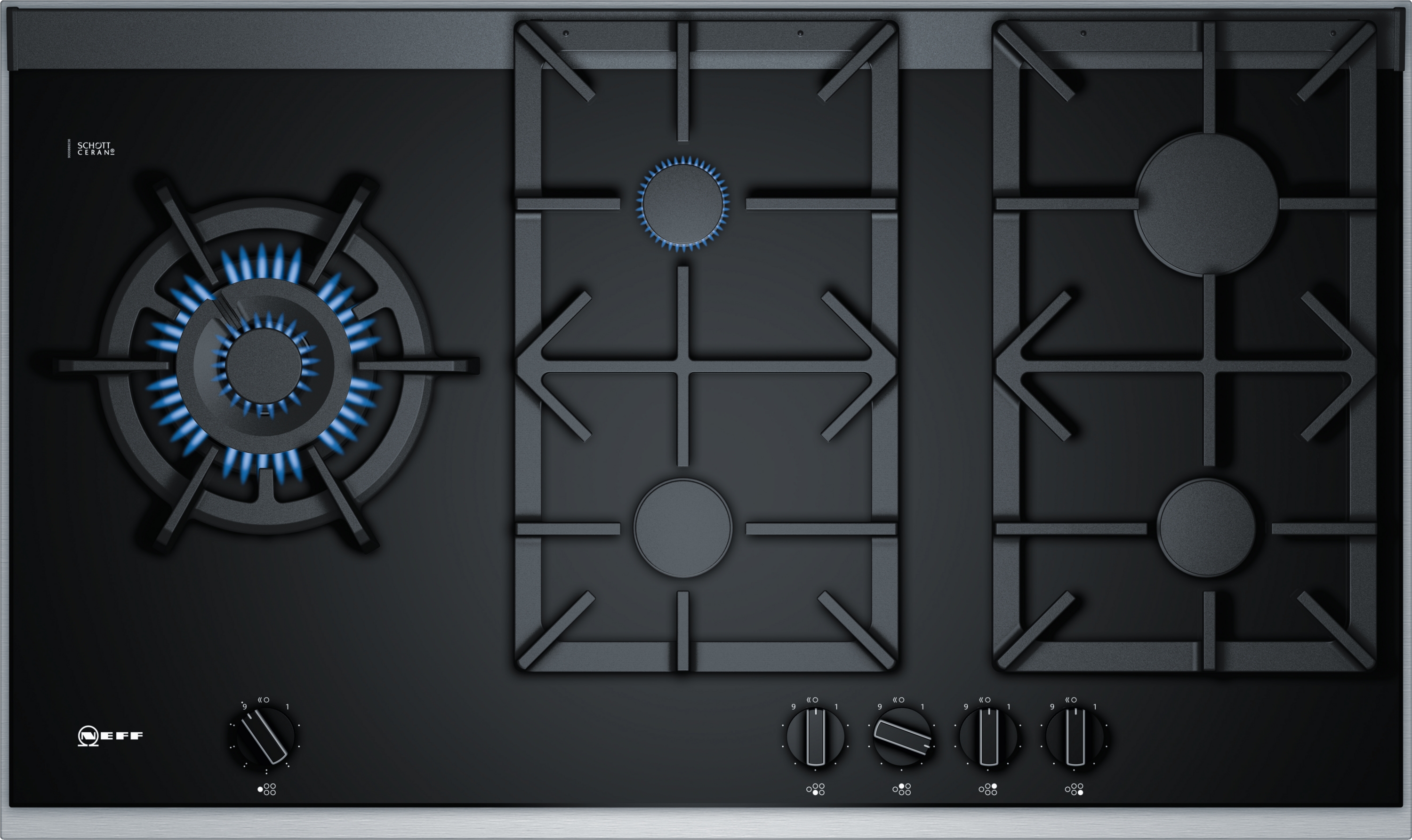 neff schott ceran gas hob