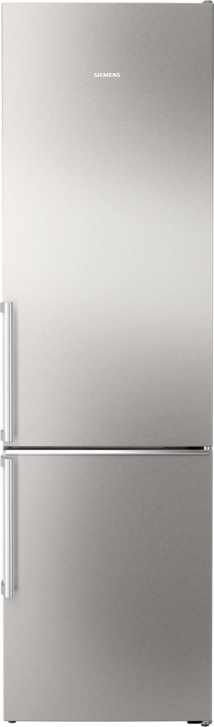 Siemens iQ500, Combinaison réfrigérateur-congélateur indépendante avec partie congélation en bas, 203 x 60 cm, Inox-easyclean
