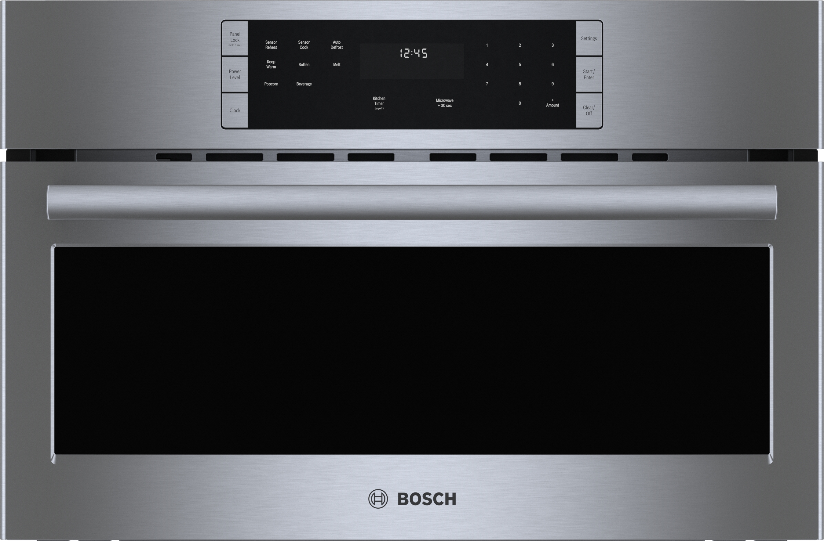Bosch 500 Series, Built-In Microwave Oven, 30'', Stainless steel