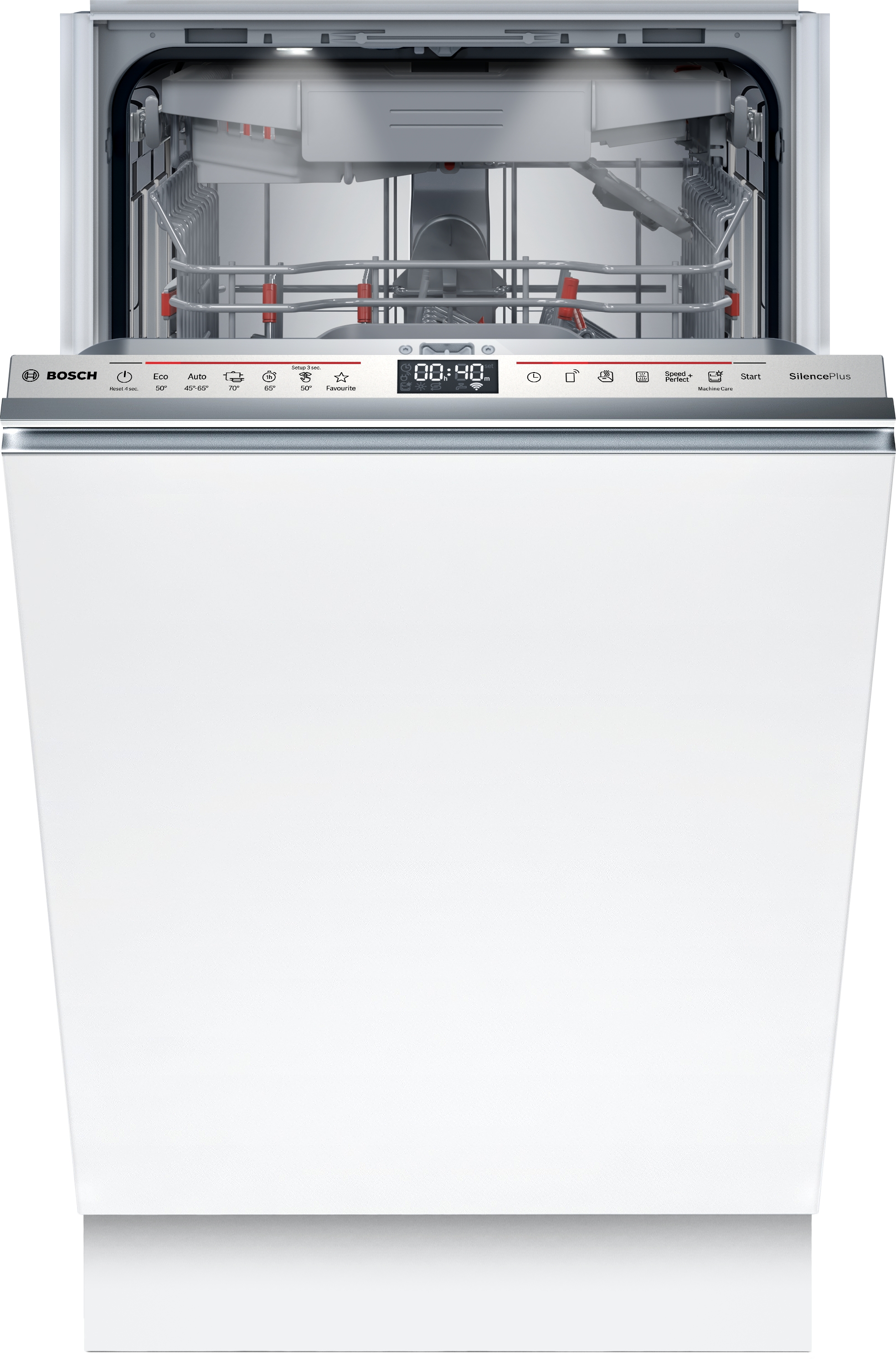 Bosch Série 6, Lave-vaisselle intièrement intégrable, 45 cm