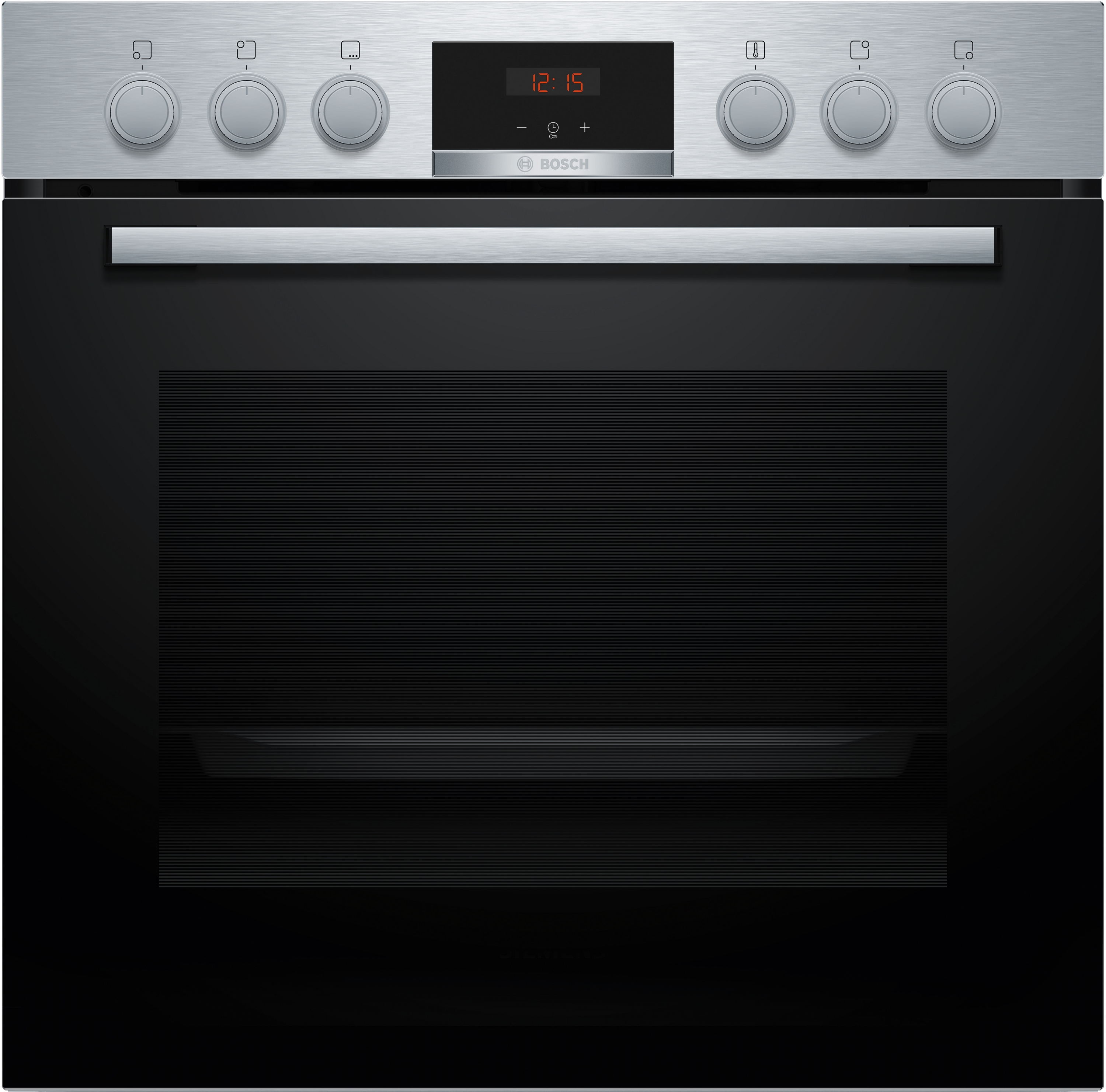 Bosch Série 4, Cuisinière encastrable, 60 x 60 cm, Acien inoxydable