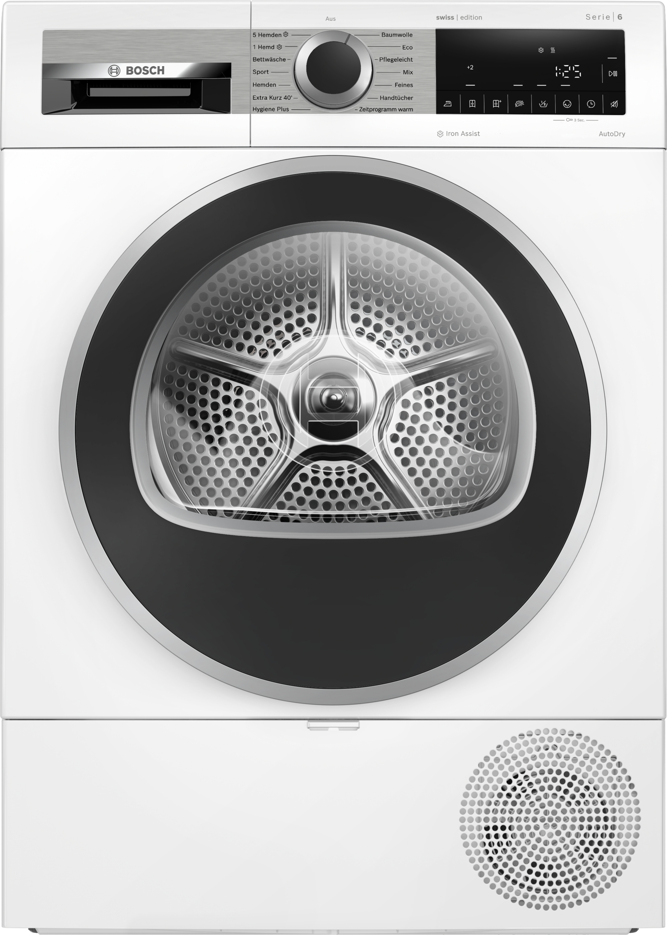 Bosch Série 6, sèche-linge à pompe à chaleur, 8 kg, blanc