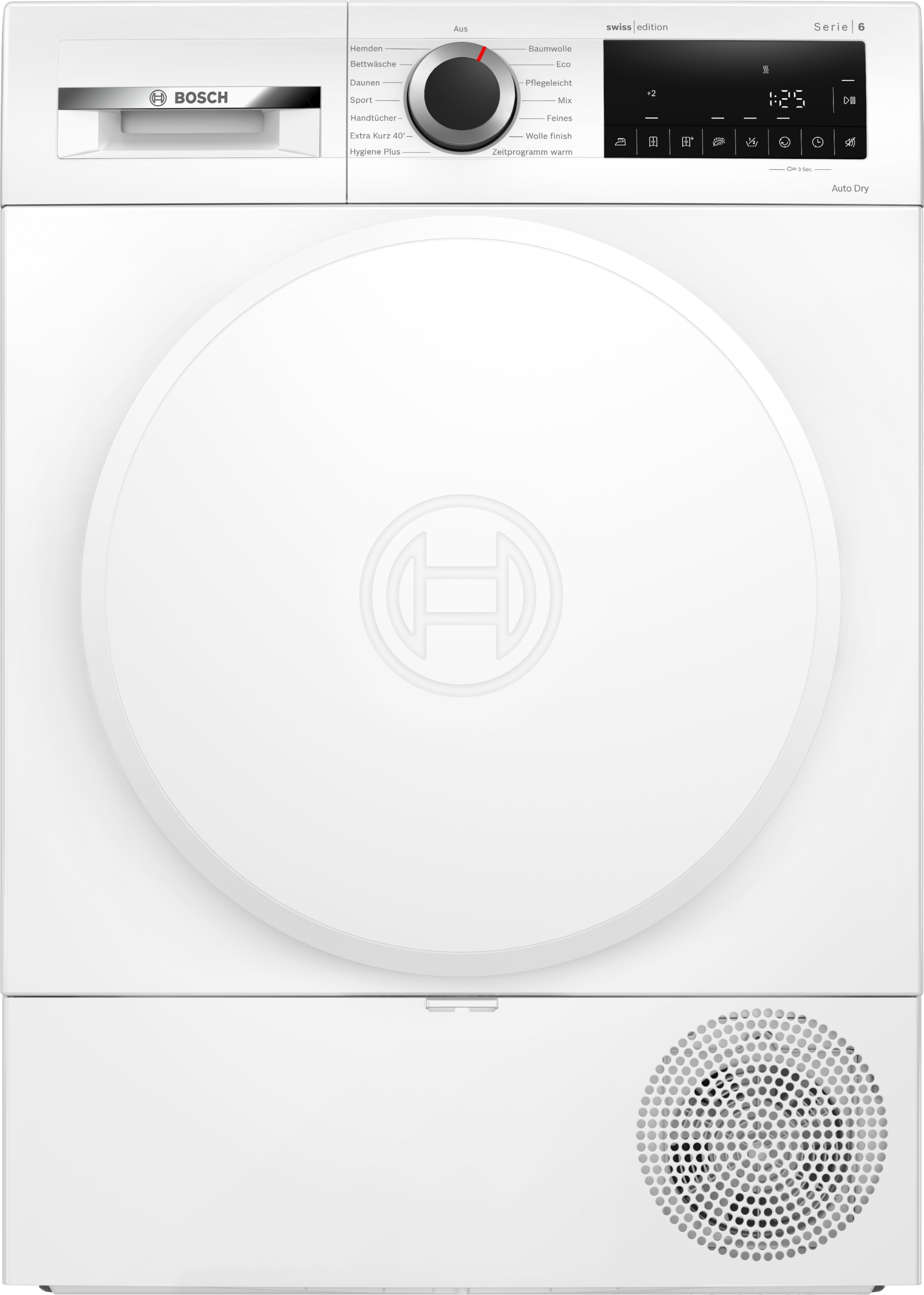 Bosch Série 6, sèche-linge à pompe à chaleur, 8 kg, blanc