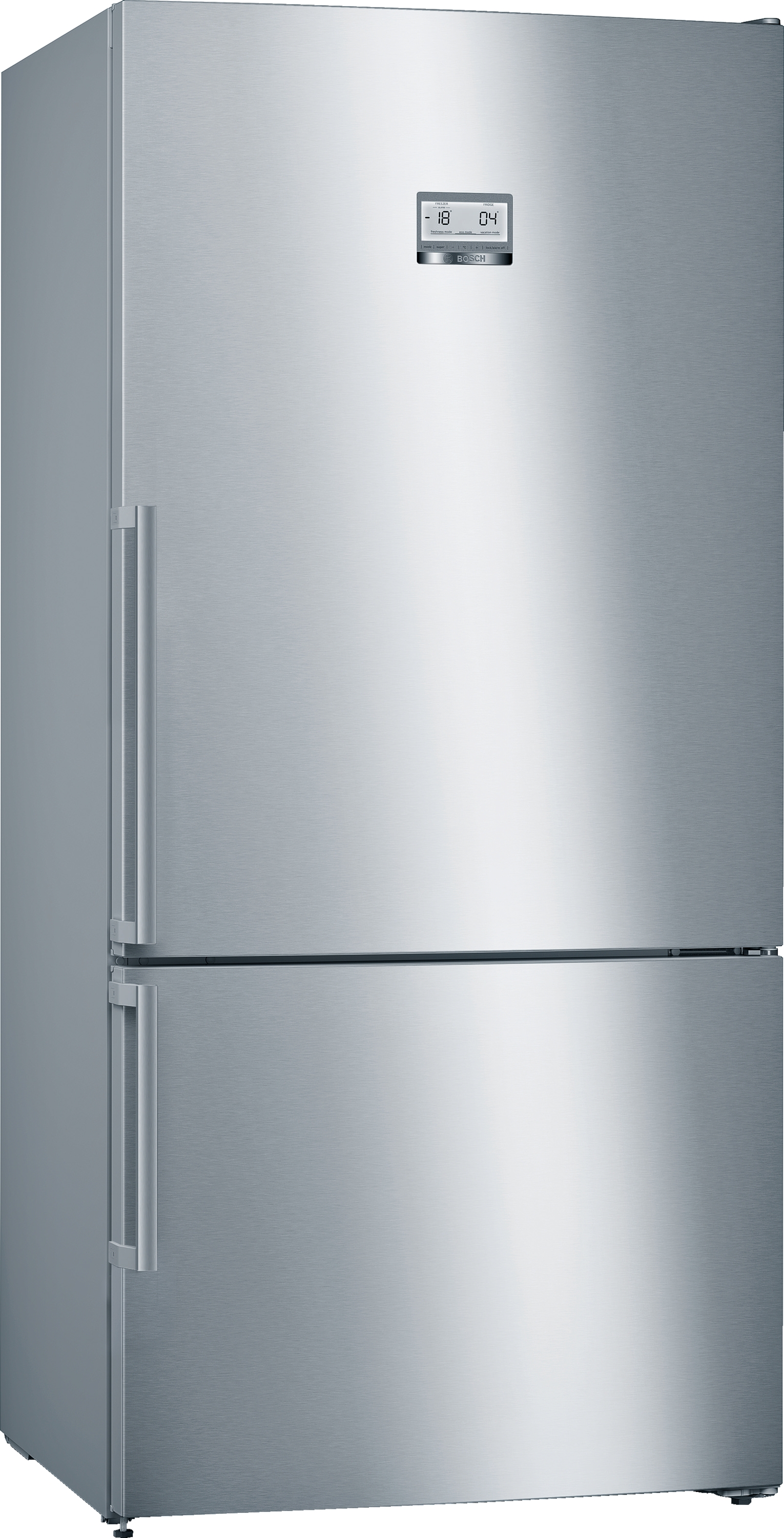 KGN86AIDP Combină frigorifică independentă 186 x 86 cm Inox AntiAmprentă, 5 ANI GARANTIE. Clasa Energetica D