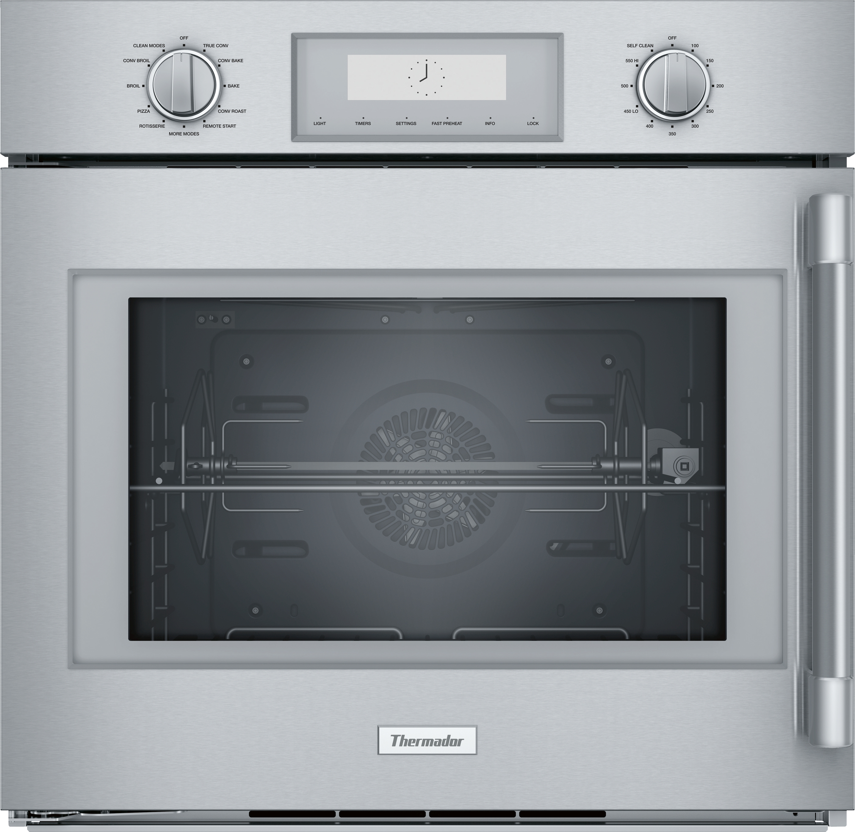 30-Inch Professional Single Wall Oven with Left-Side Swing Door POD301LW