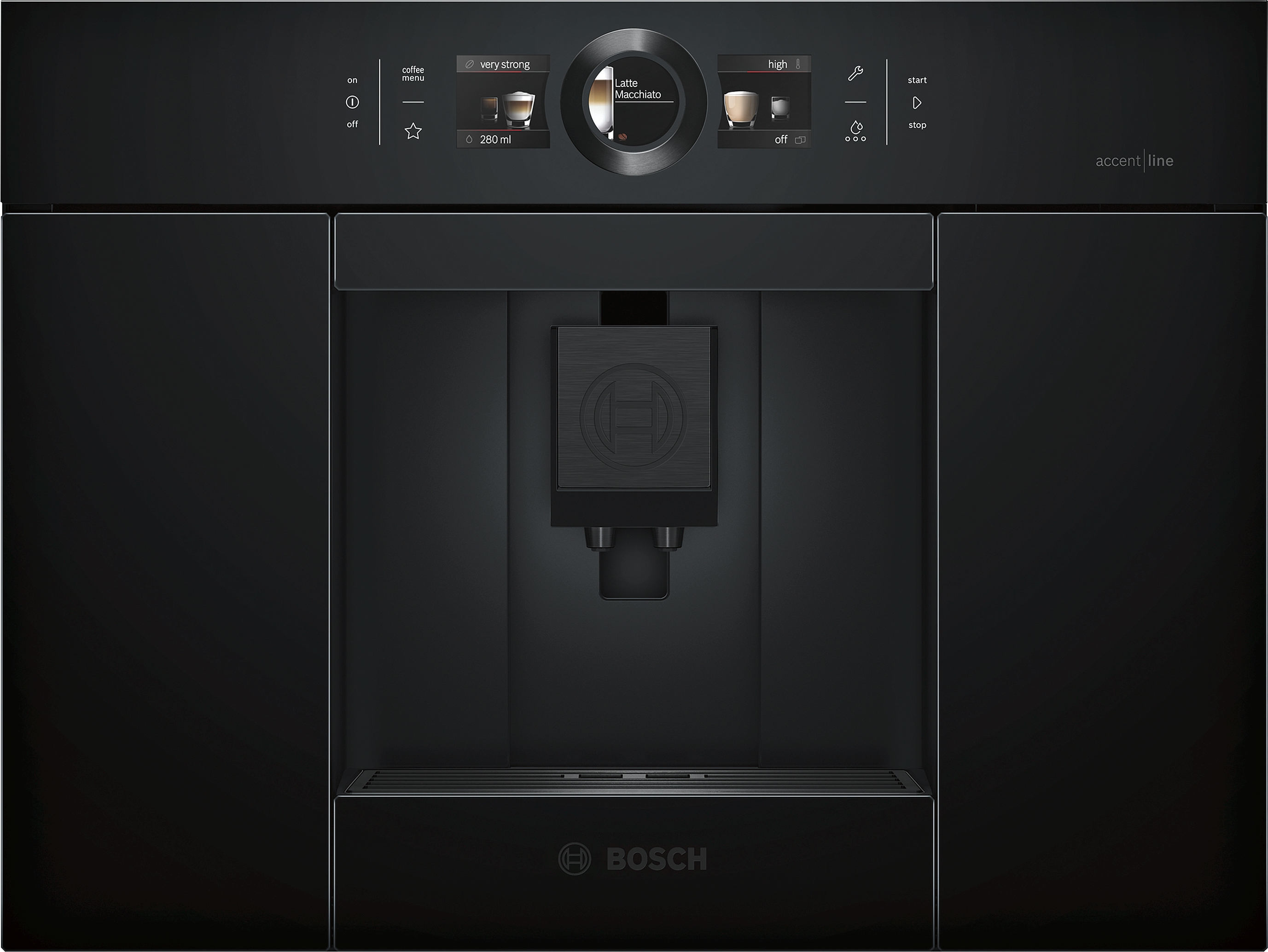 Espressor automat incorporabil Bosch CTL836EC6 19,0 Bar Negru
