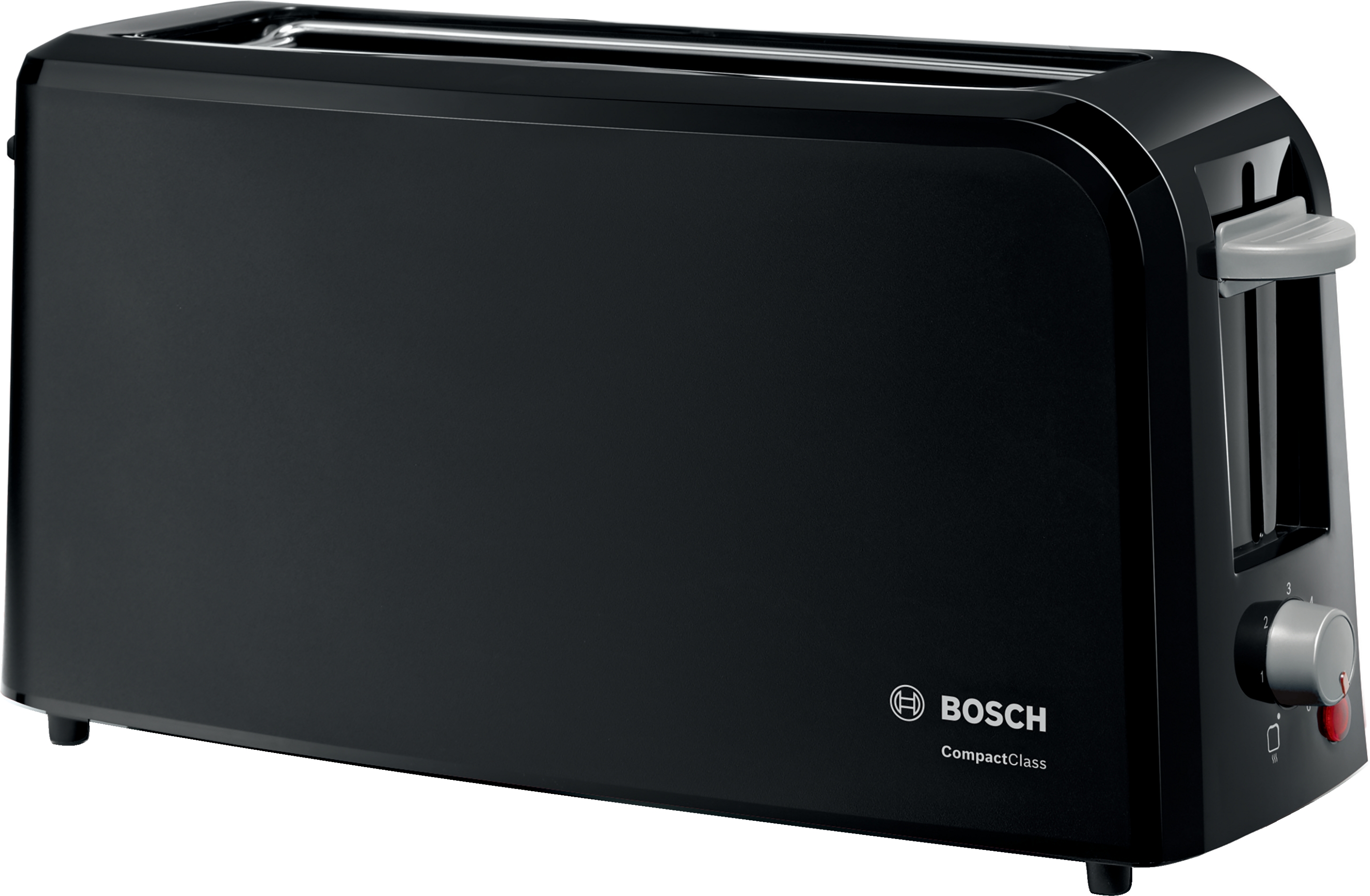 TAT3A003 Prăjitor pâine long slot Compact Class Black Bosch, 980W, Negru