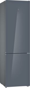 Frigorífico Balay Combi libre instalación cristal negro NoFrost 186x60cm  3KFD565NIPuntronic