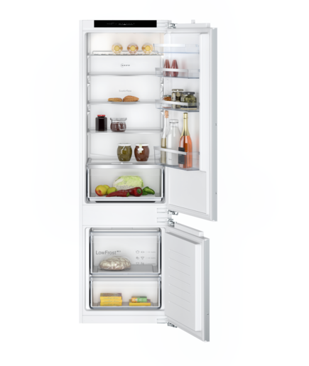 KI5872FE0G Built-in NEFF fridge-freezer bottom GB with at freezer 