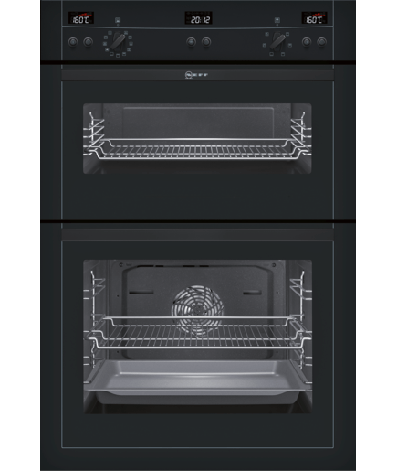 neff u15e42n0gb double electric oven