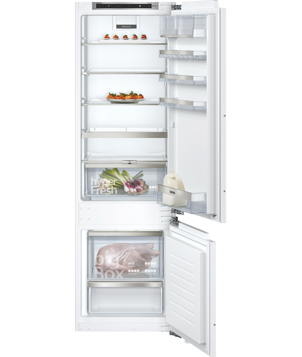 Hausgeräte Einbau-Kühl-Gefrier-Kombination Siemens mit DE | unten Gefrierbereich KI87SADD0