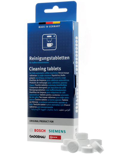 siemens cleaning tablets