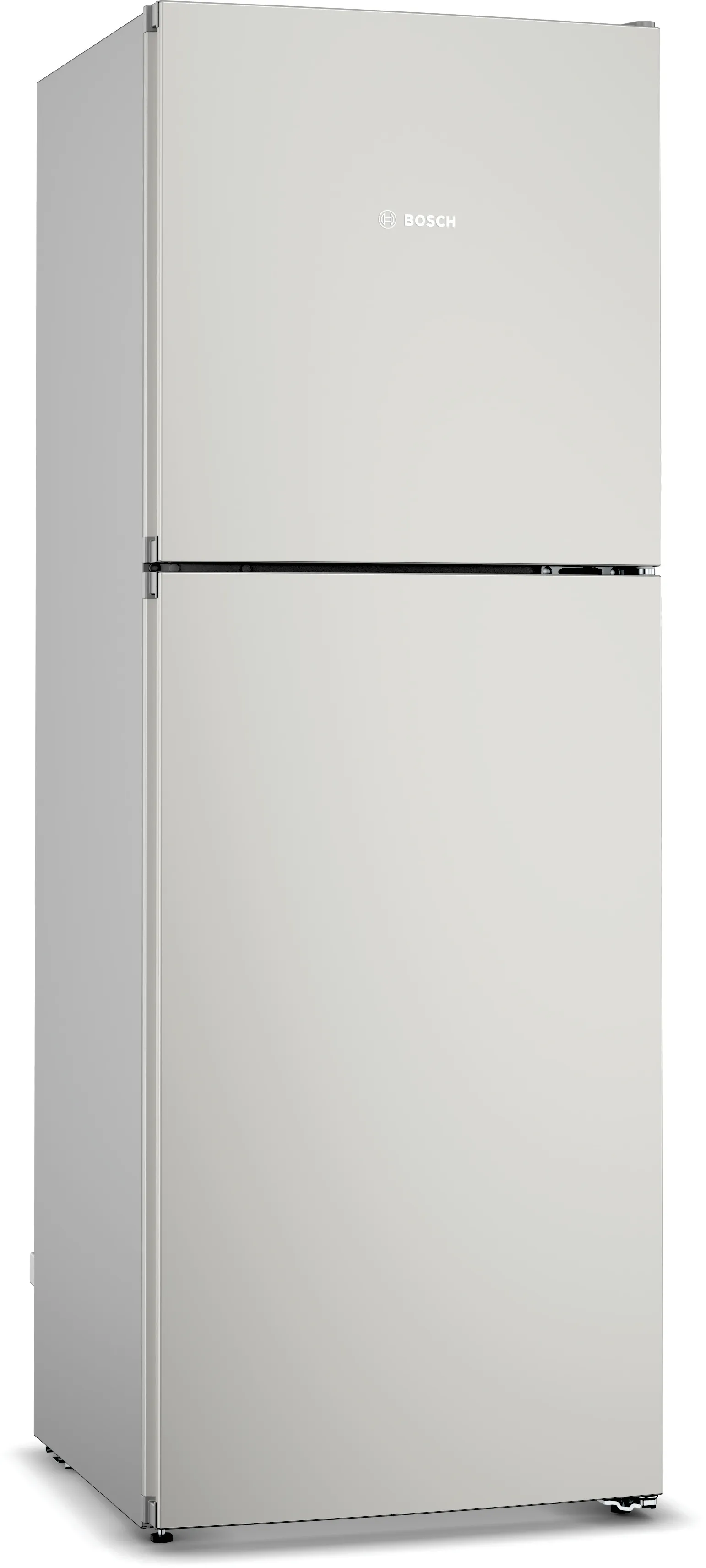 Series 2 free-standing fridge-freezer with freezer at top 171 x 60 cm Inox-look-metallic 
