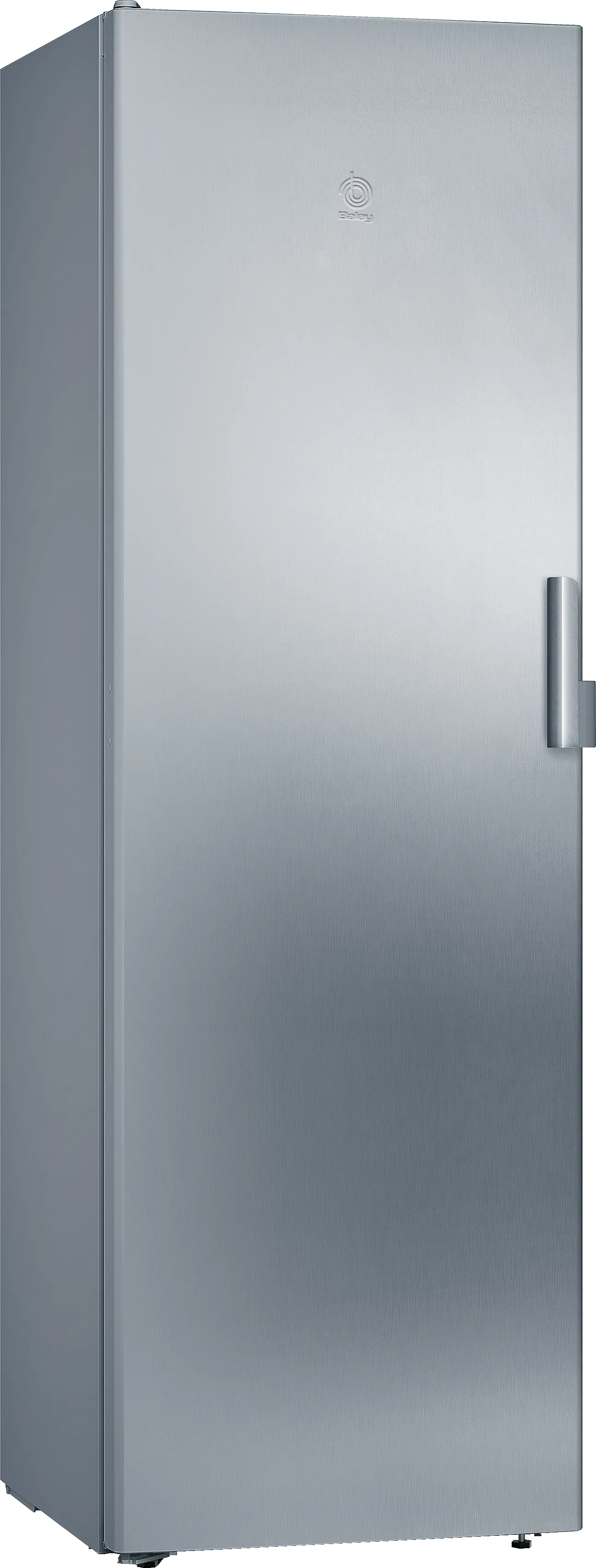 Frigorífico 1 puerta 186 x 60 cm Acero antihuellas