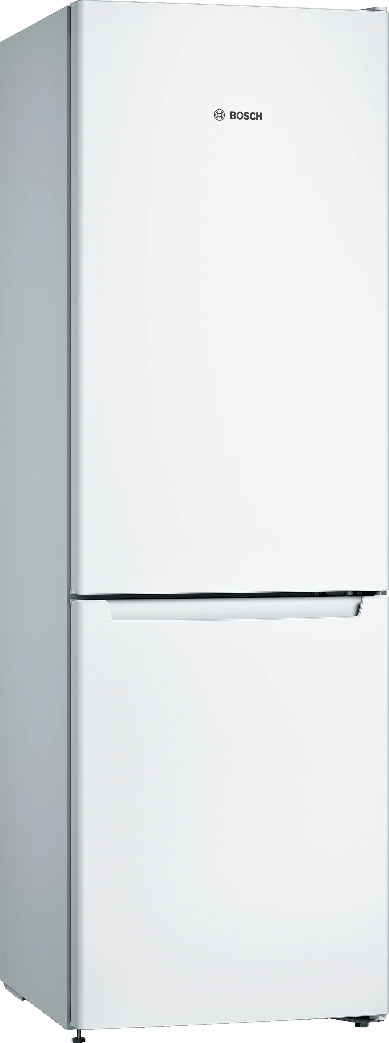Series 2 free-standing fridge-freezer with freezer at bottom 186 x 60 cm White 