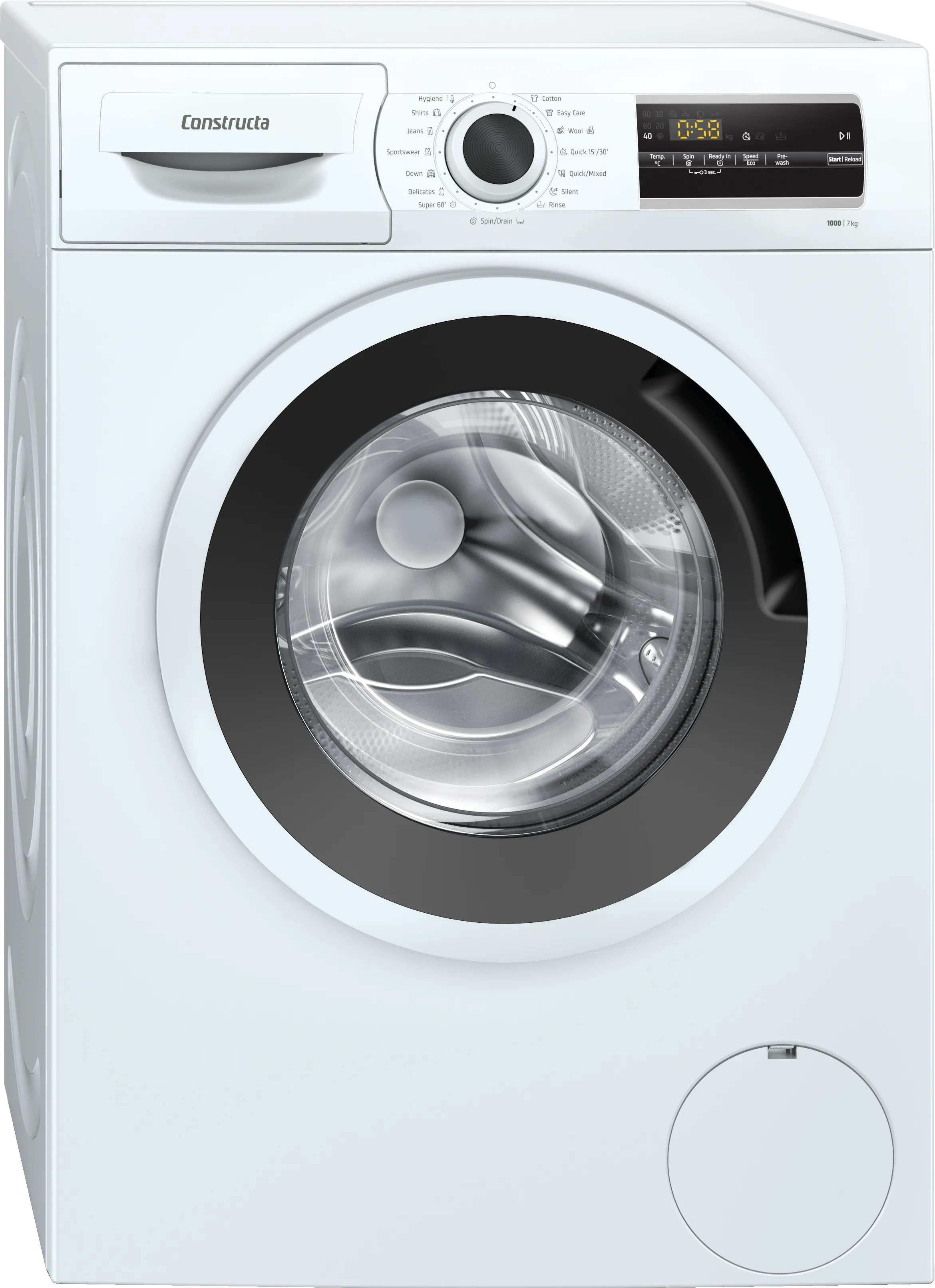 מכונת כביסה פתח קדמי 7 kg 1000 סל"ד