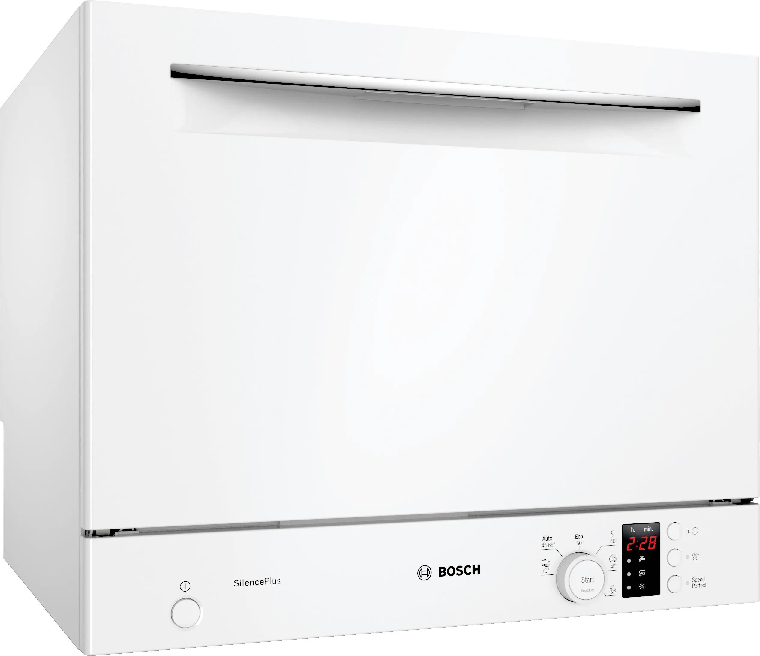 Series 4 free-standing compact dishwasher 55 cm White 
