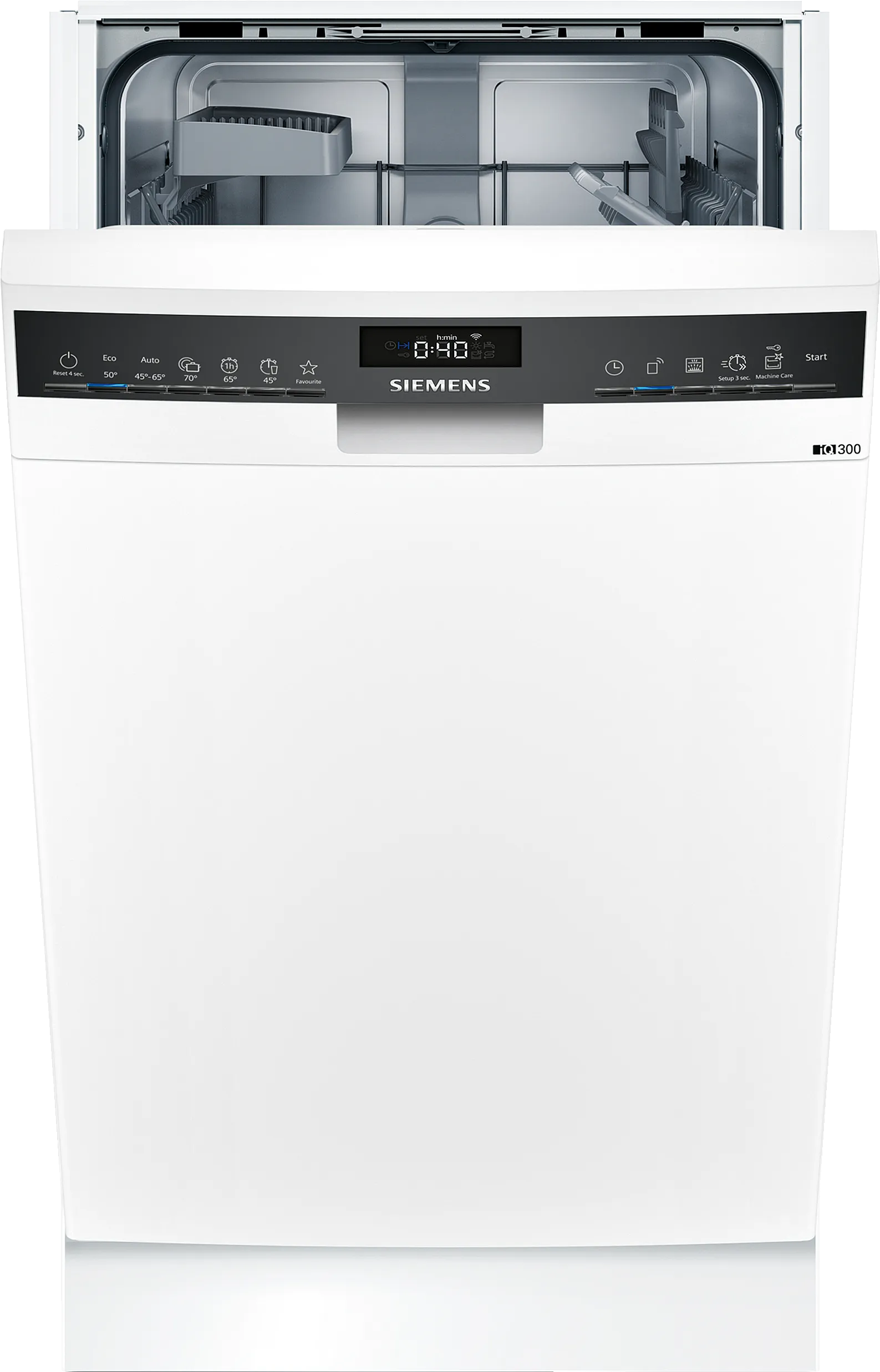iQ300 Opvaskemaskine til underbygning 45 cm hvid 