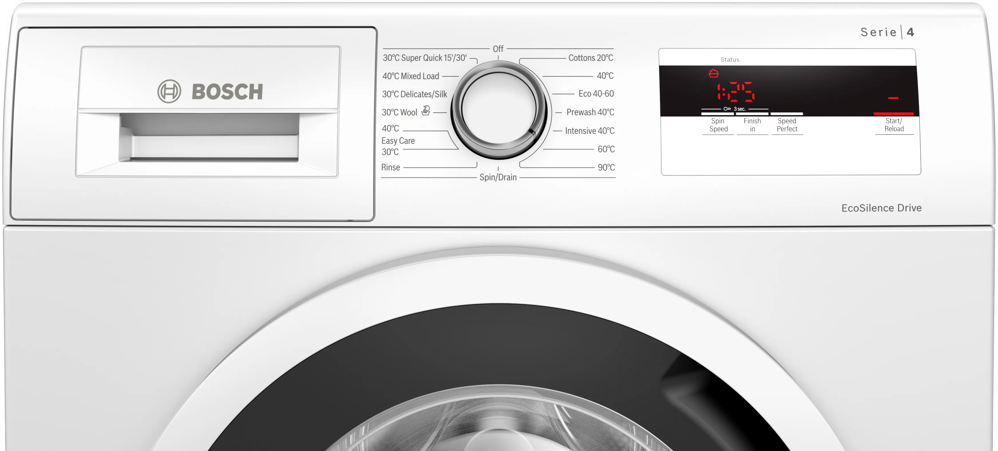 WAN28003GB washing machine, frontloader fullsize | BOSCH IE
