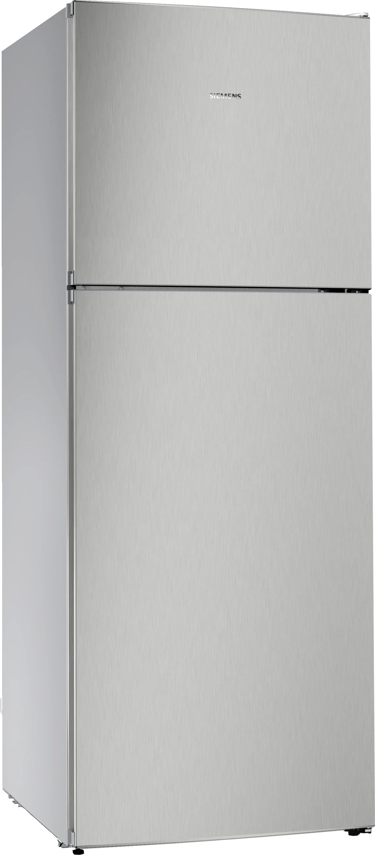 iQ300 free-standing fridge-freezer with freezer at top 186 x 70 cm Inox-look 