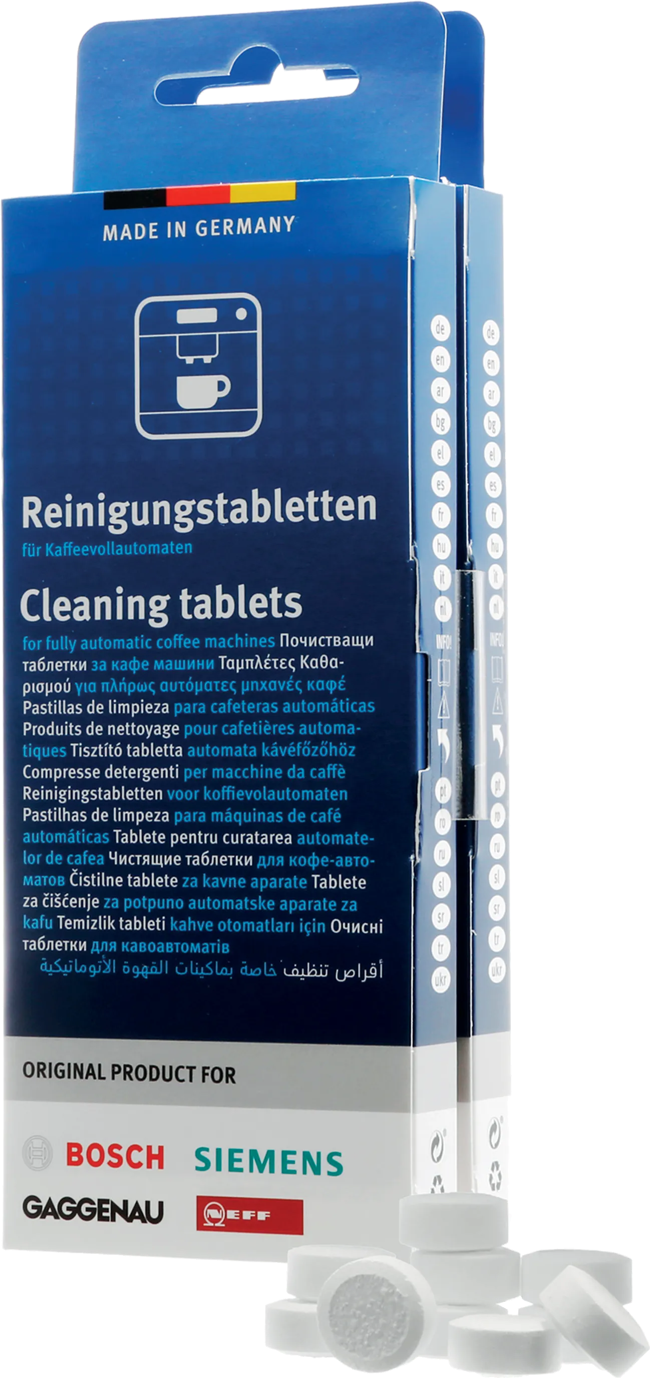 Automatic Coffee Machine Cleaning Tablets: 20-pack 