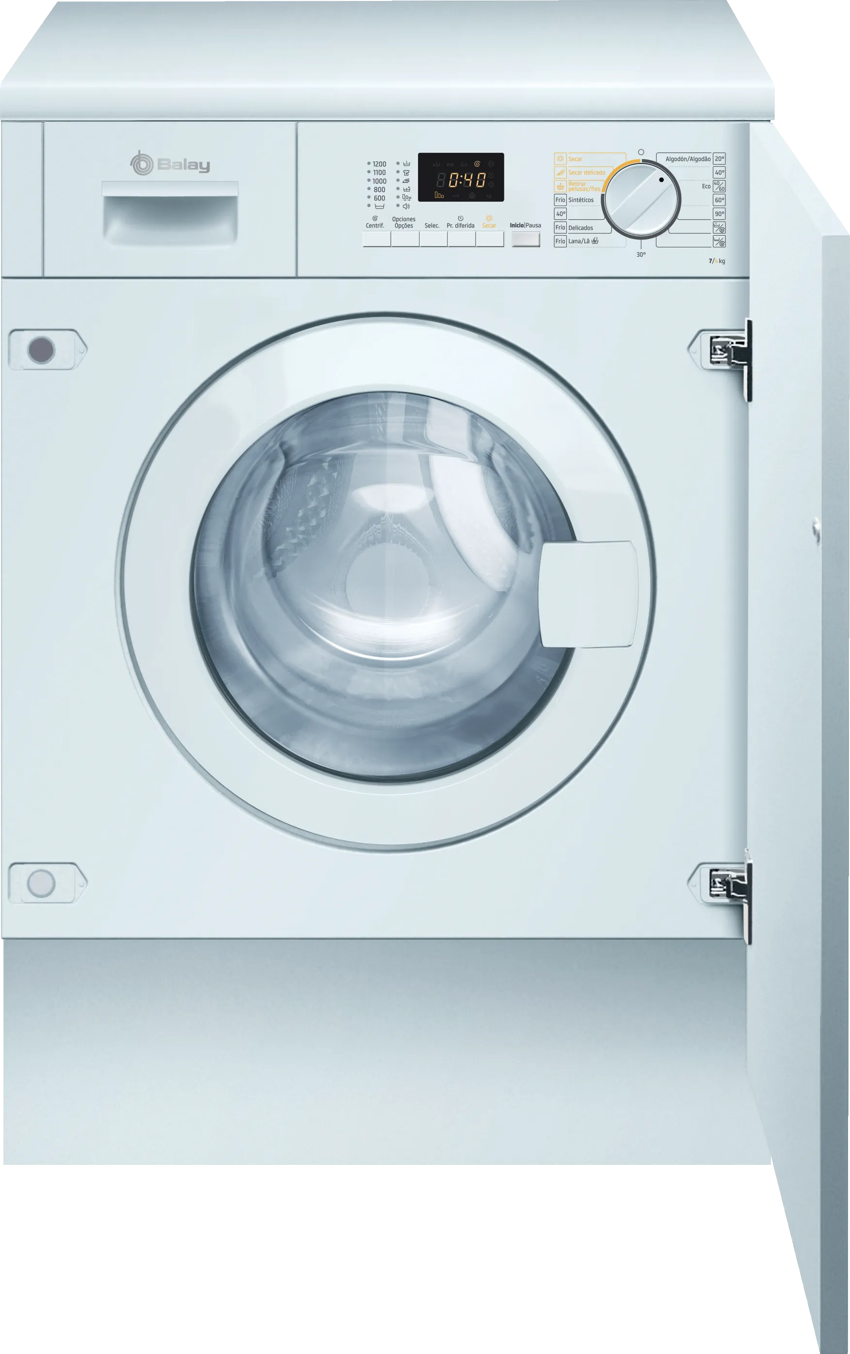 Máquina de Lavar e Secar Roupa 7/4 kg , Branco 