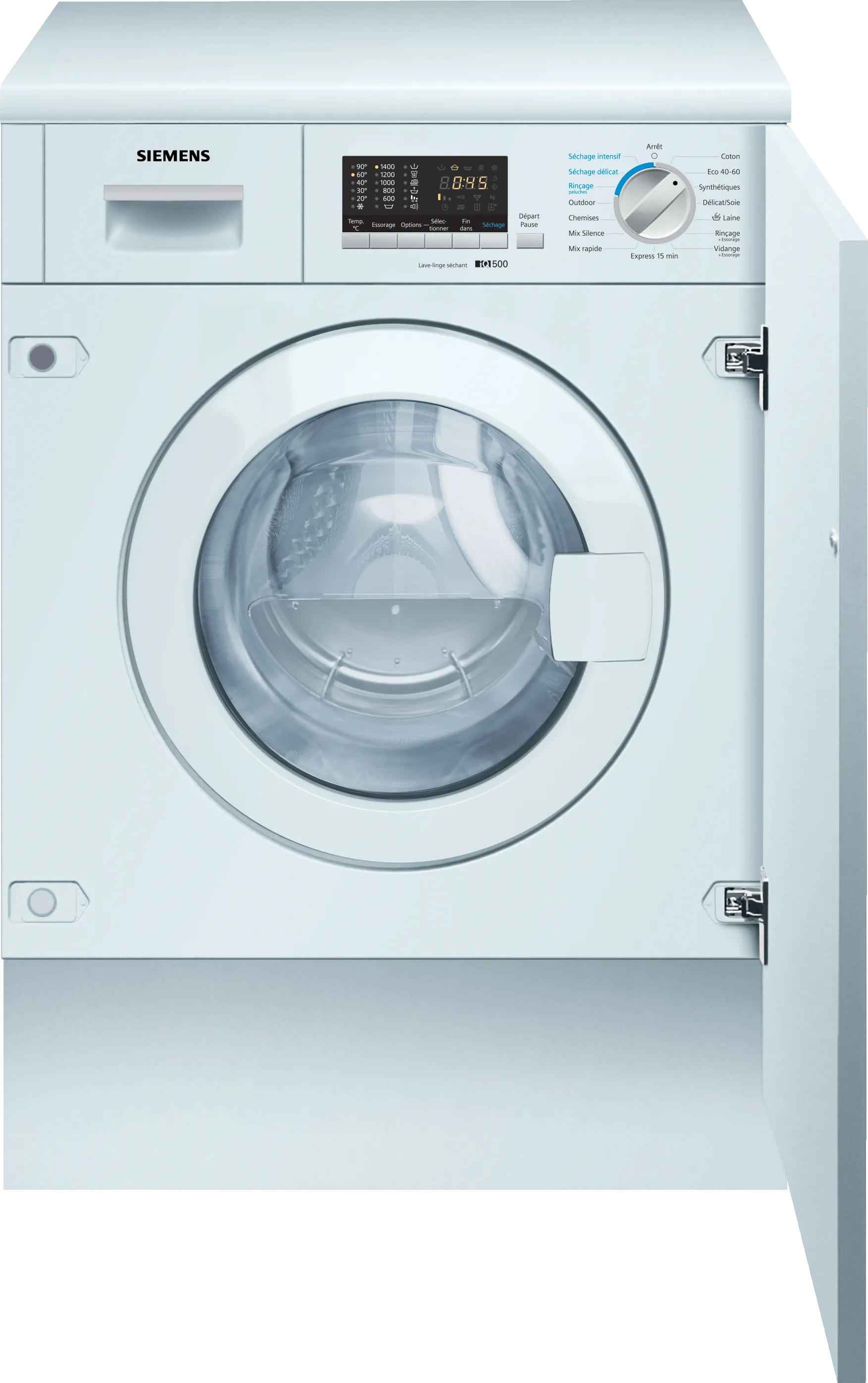 iQ500 Lave-linge séchant 7/4 kg Blanc