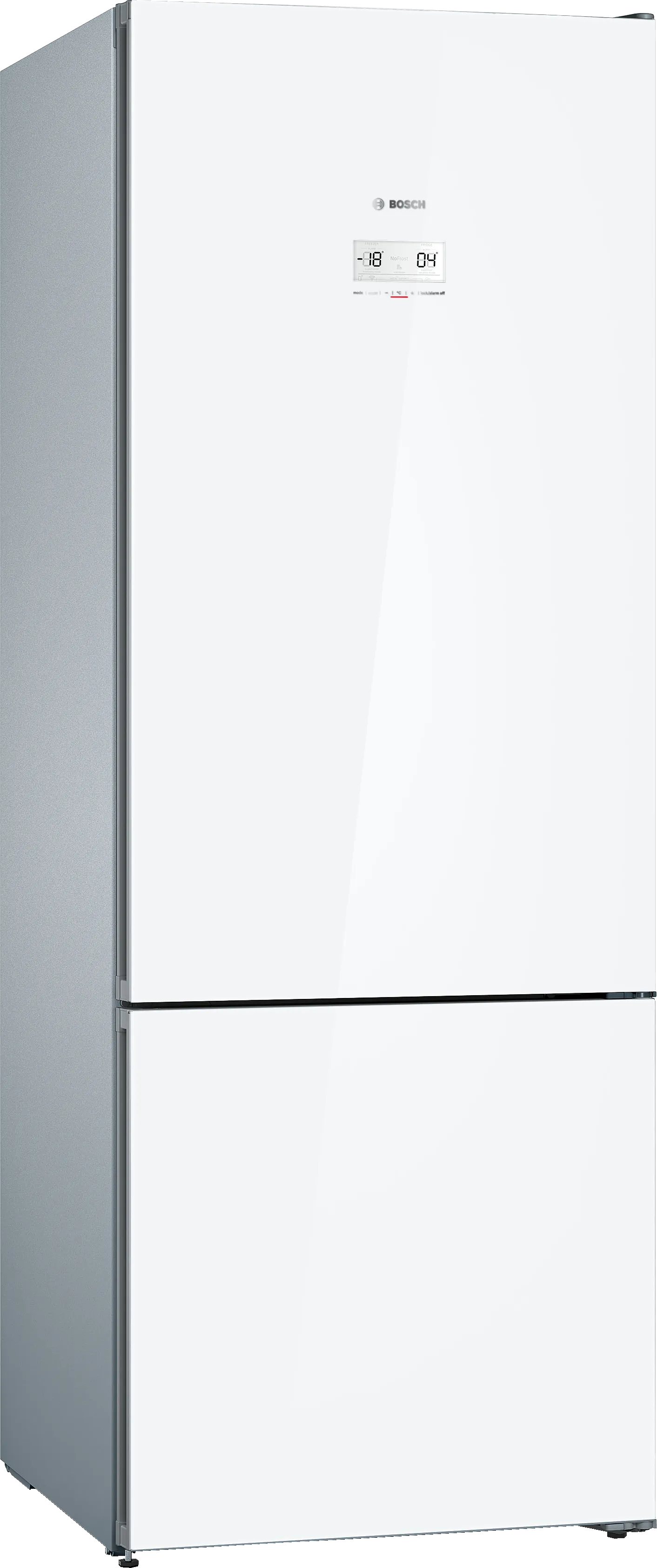 Серия 6 Отдельностоящий холодильник с нижней морозильной камерой 193 x 70 cm Белый 