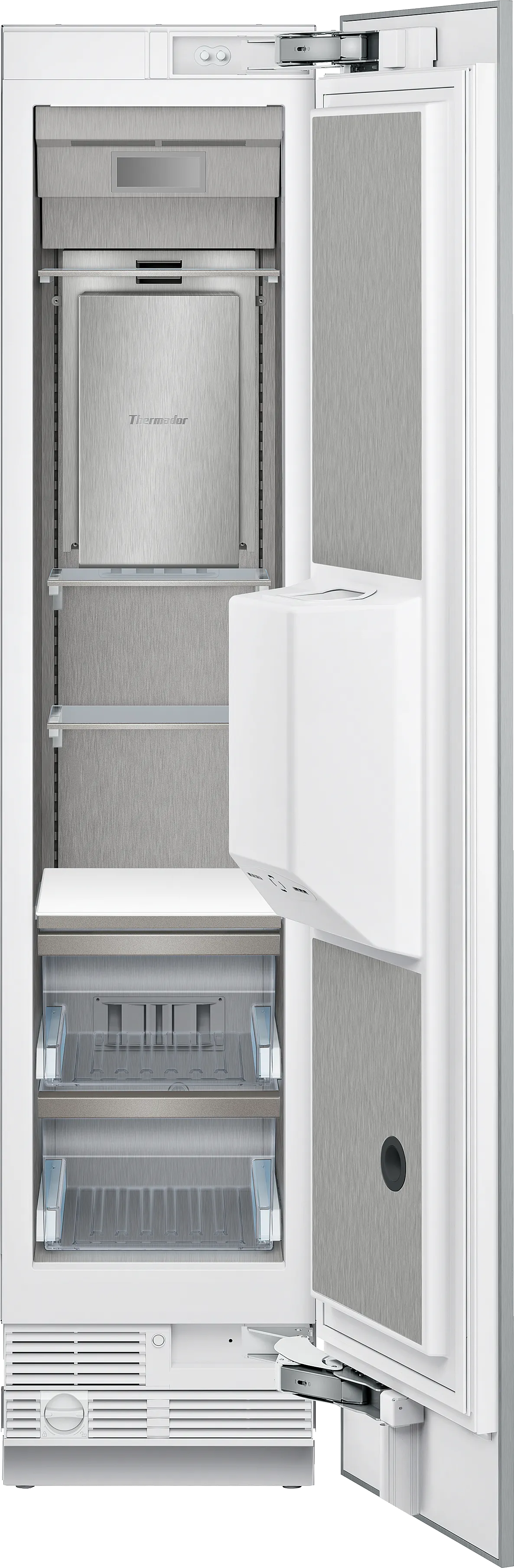 Freedom® Built-in Freezer Column 18'' Panel Ready, External Ice & Water Dispenser, Right Hinge 