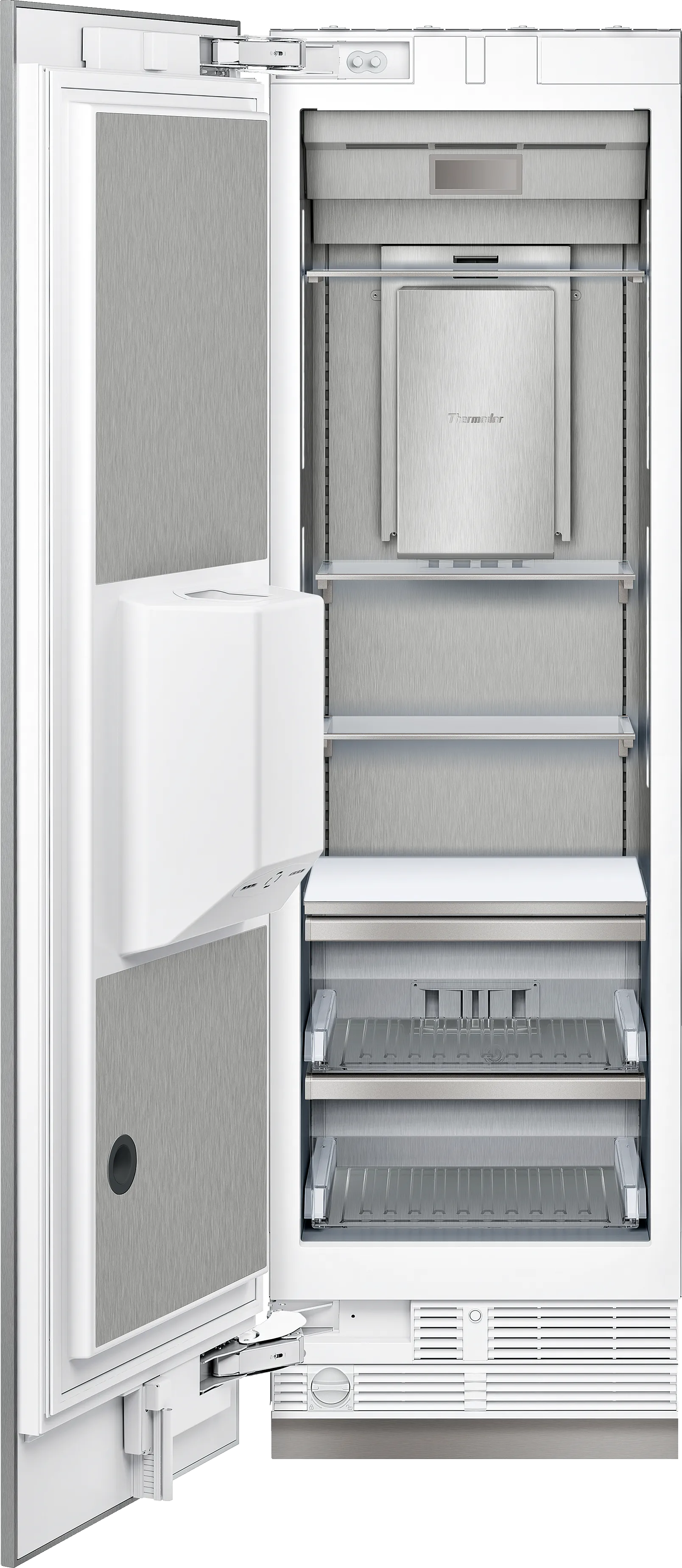 Freedom® Built-in Freezer Column 24'' Panel Ready, External Ice & Water Dispenser, Left Hinge 