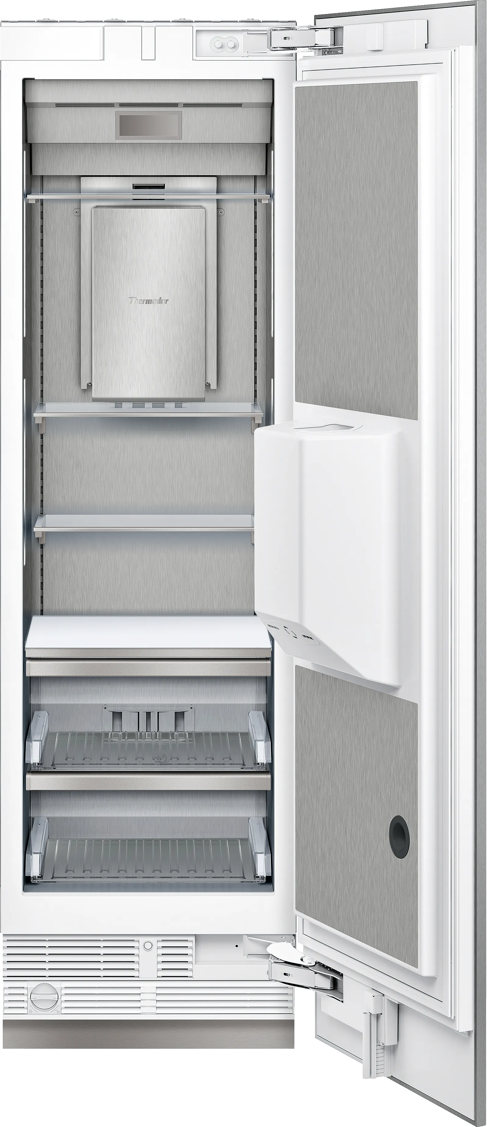 Freedom® Built-in Freezer Column 24'' Panel Ready, External Ice & Water Dispenser, Right Hinge 