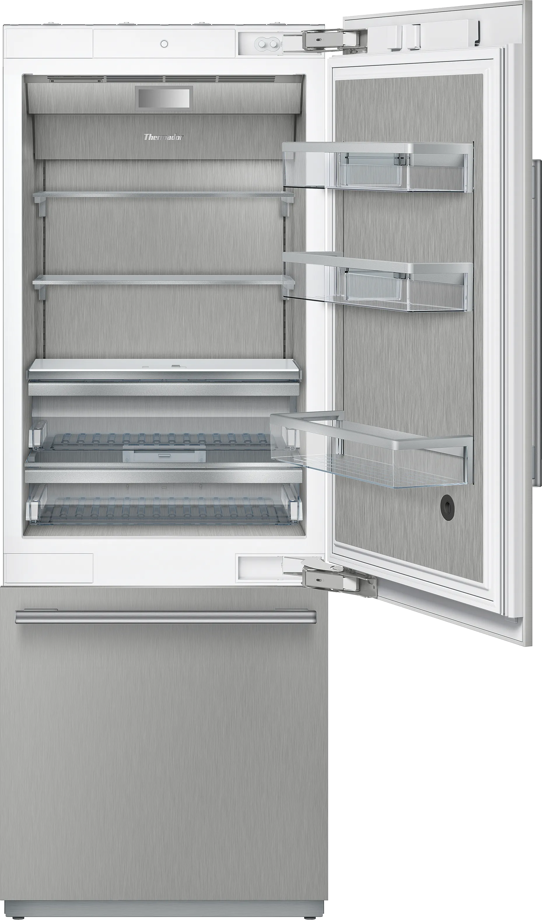 Built-in Bottom Freezer 30'' Masterpiece® Stainless Steel 