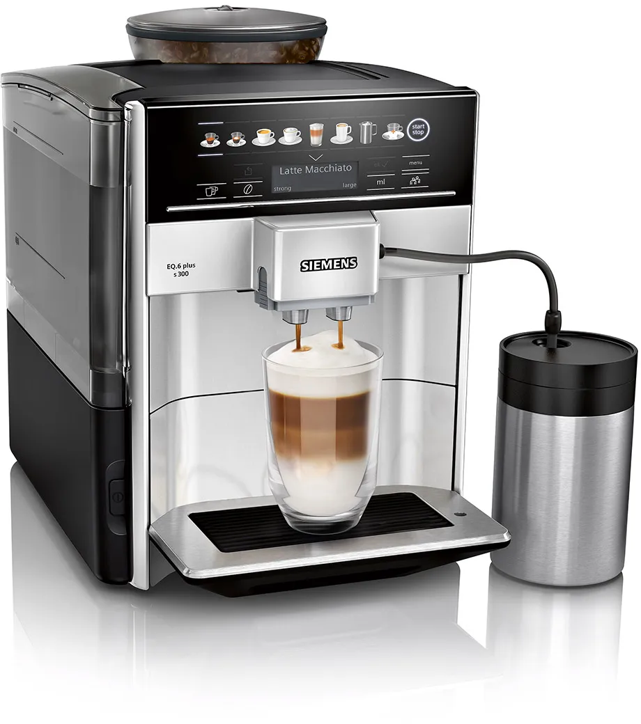 Plne automatický kávovar EQ6 plus s300 strieborná 