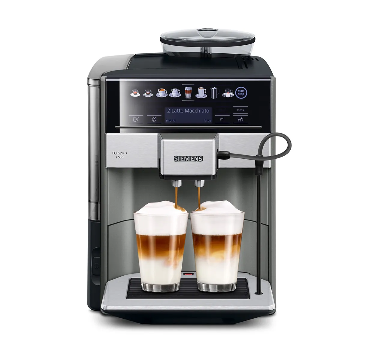 מכונת קפה אוטומטית EQ6 plus s500 אובך בוקר 