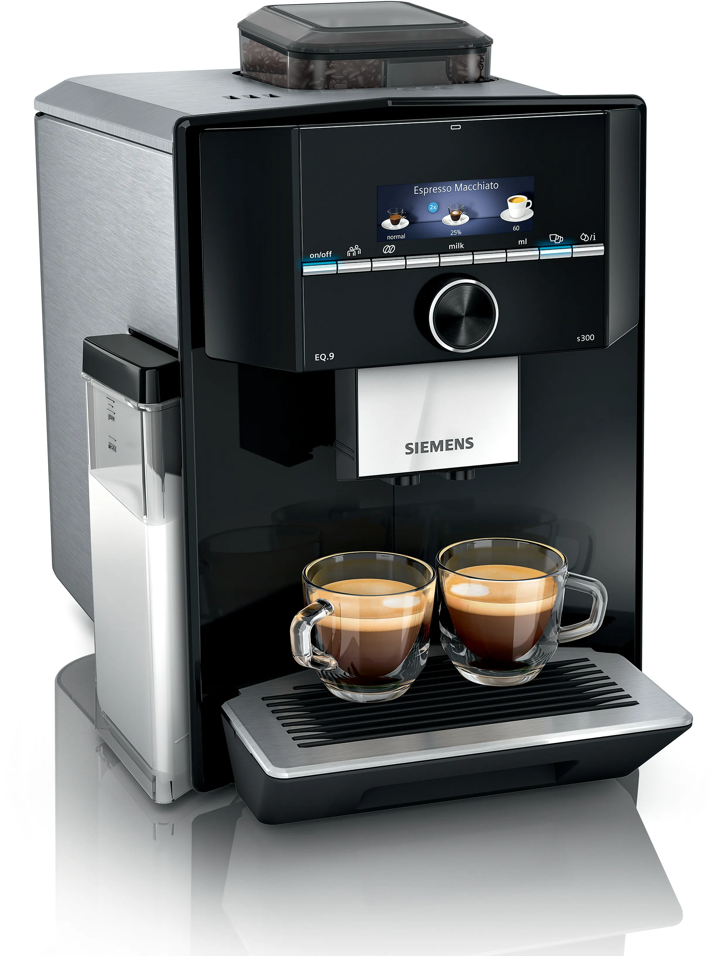 Automatisk kaffemaskin EQ.9 s300 Sort 