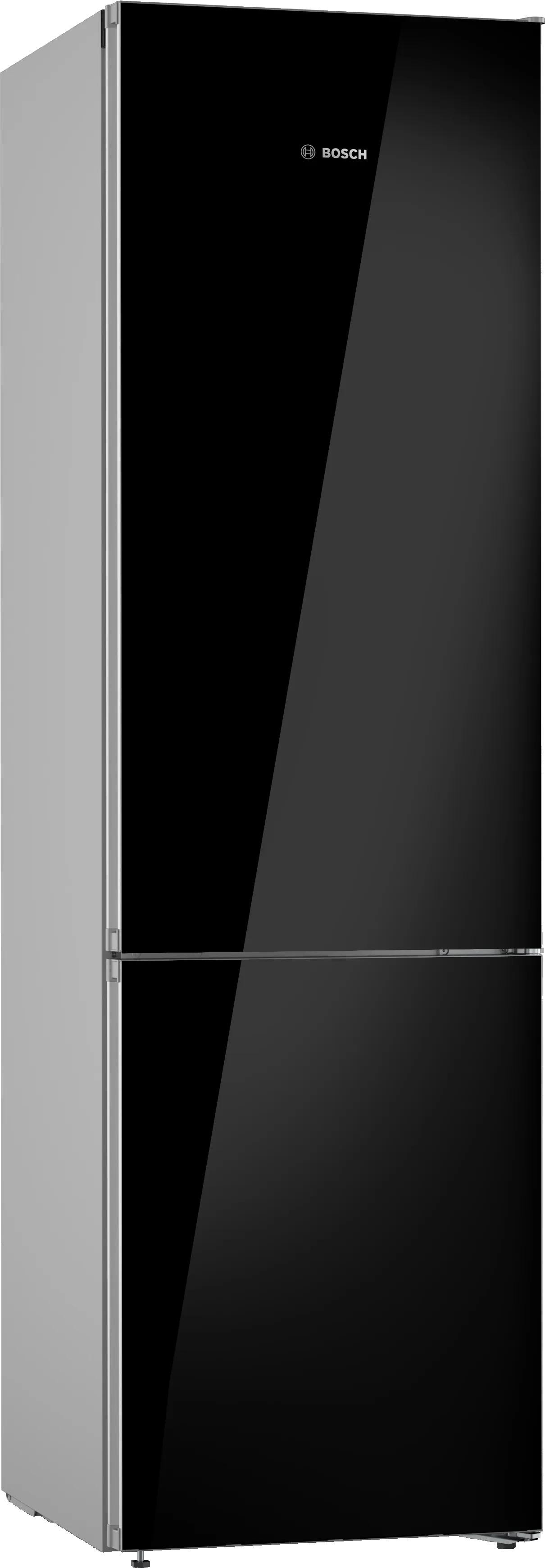 Серия 8 Отдельностоящий холодильник с нижней морозильной камерой 203 x 60 cm Чёрный