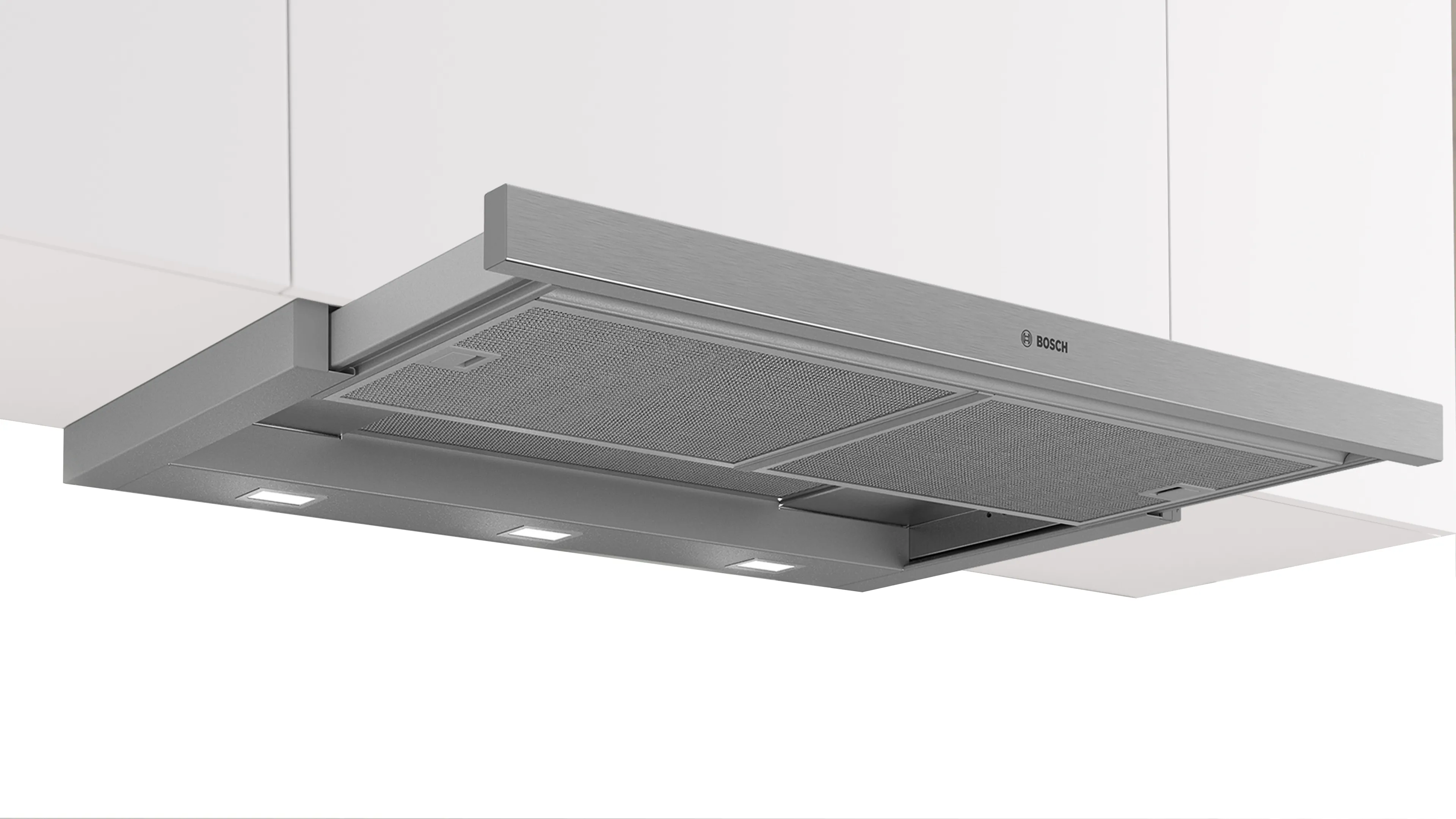 Série 4 telescopic cooker hood 90 cm Silver 