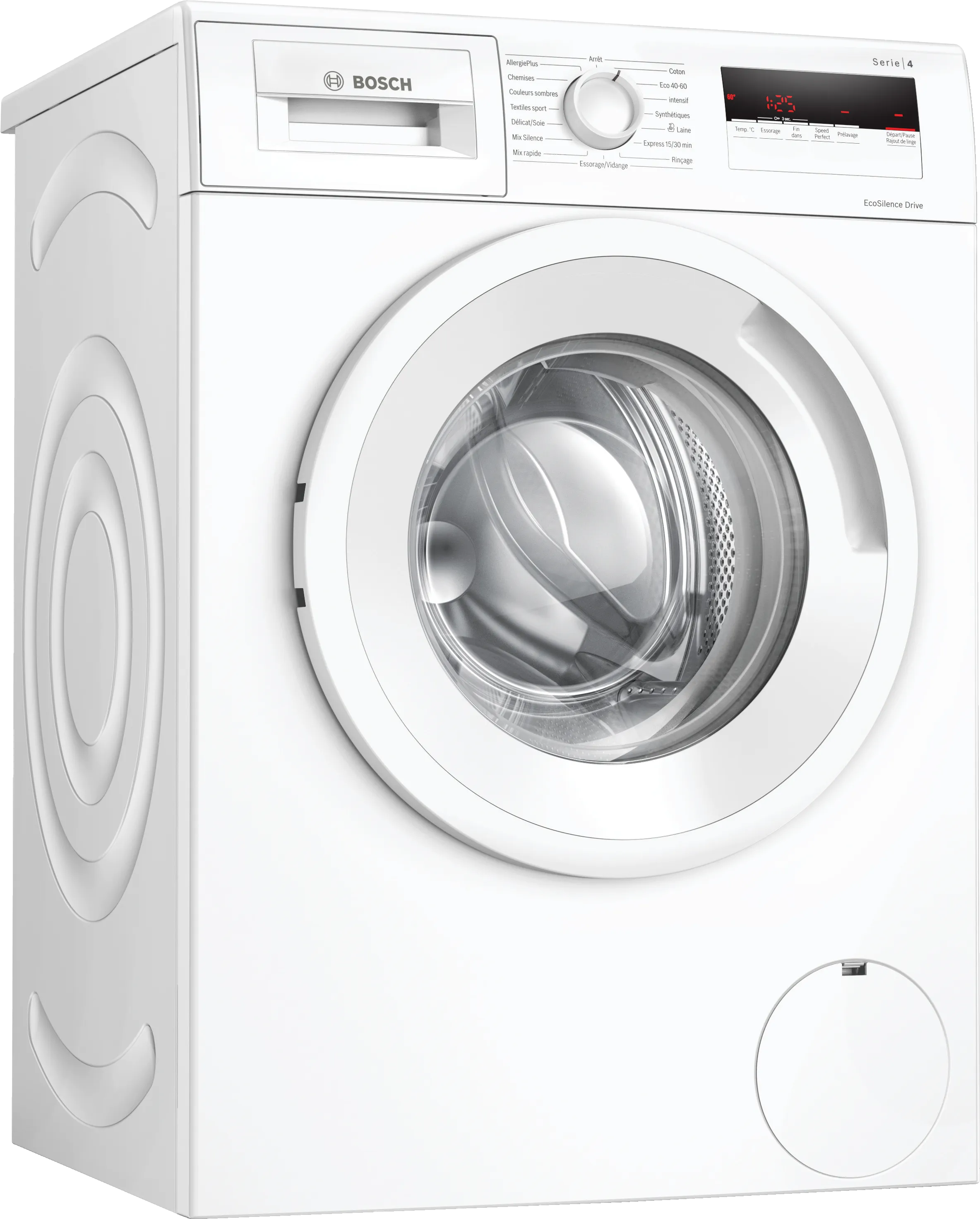 Series 4 washing machine, frontloader fullsize 7 kg 1400 rpm, White